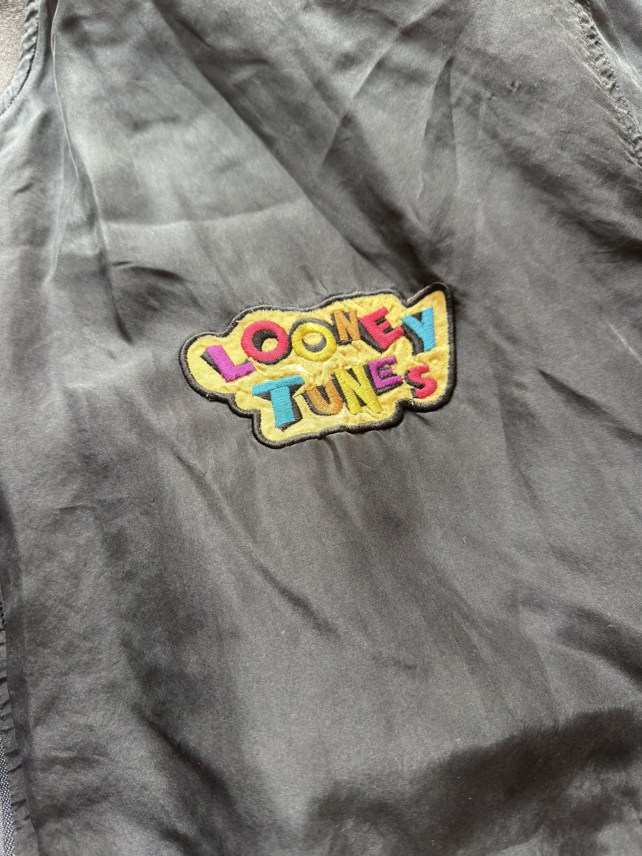 Cartoon Network Vintage 90s 1993 Tweety Looney Tunes USA Bomber Jacket Size US L / EU 52-54 / 3 - 5 Thumbnail