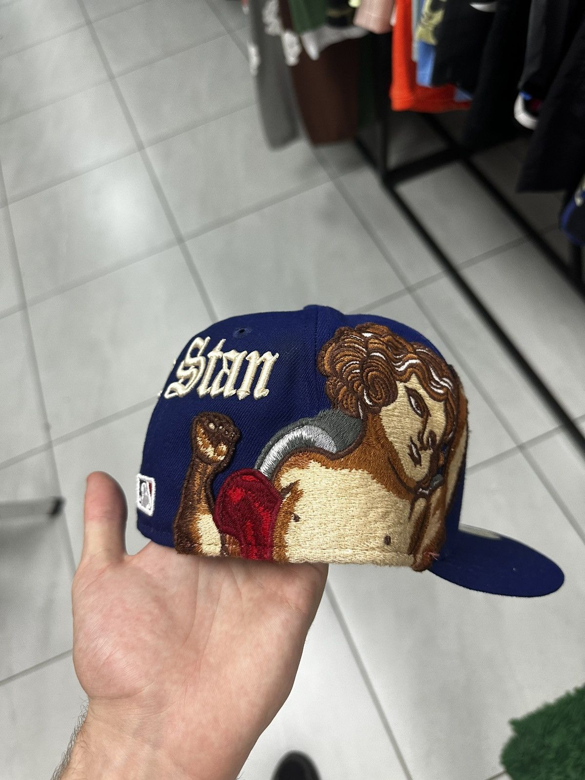 Jon Stan NYC LA Dodgers Fitted Cap Blue John Stan Size ONE SIZE - 2 Thumbnail