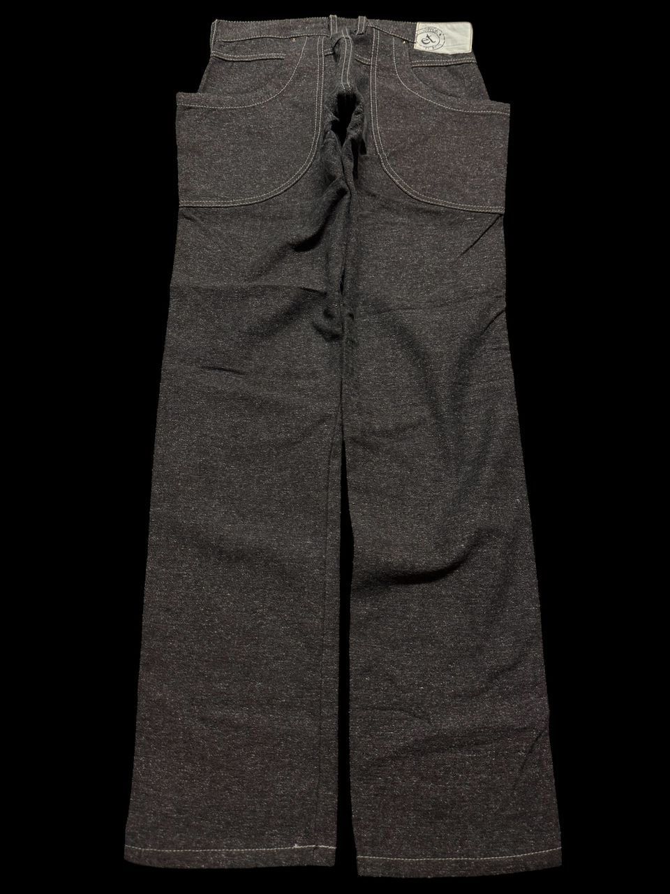 Beauty Beast 💥Sick💥Rare 90s Et NippoN Big Pocket Wool Brown Pants Japan Size US 27 - 2 Thumbnail