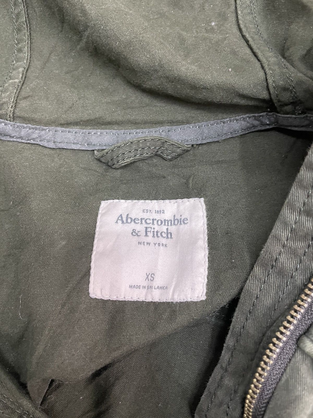 Abercrombie & Fitch OG Vintage Abercrombie & Fitch Parka Jacket Hoodie Size US S / EU 44-46 / 1 - 6 Thumbnail