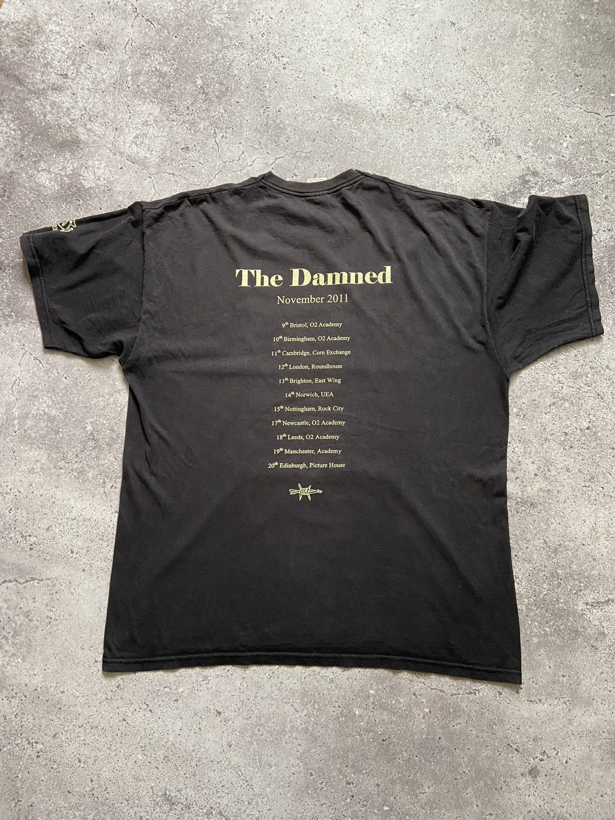 Band Tees The Damned Anniversary Tour Tee Vintage Rock Punk Size US XL / EU 56 / 4 - 6 Thumbnail
