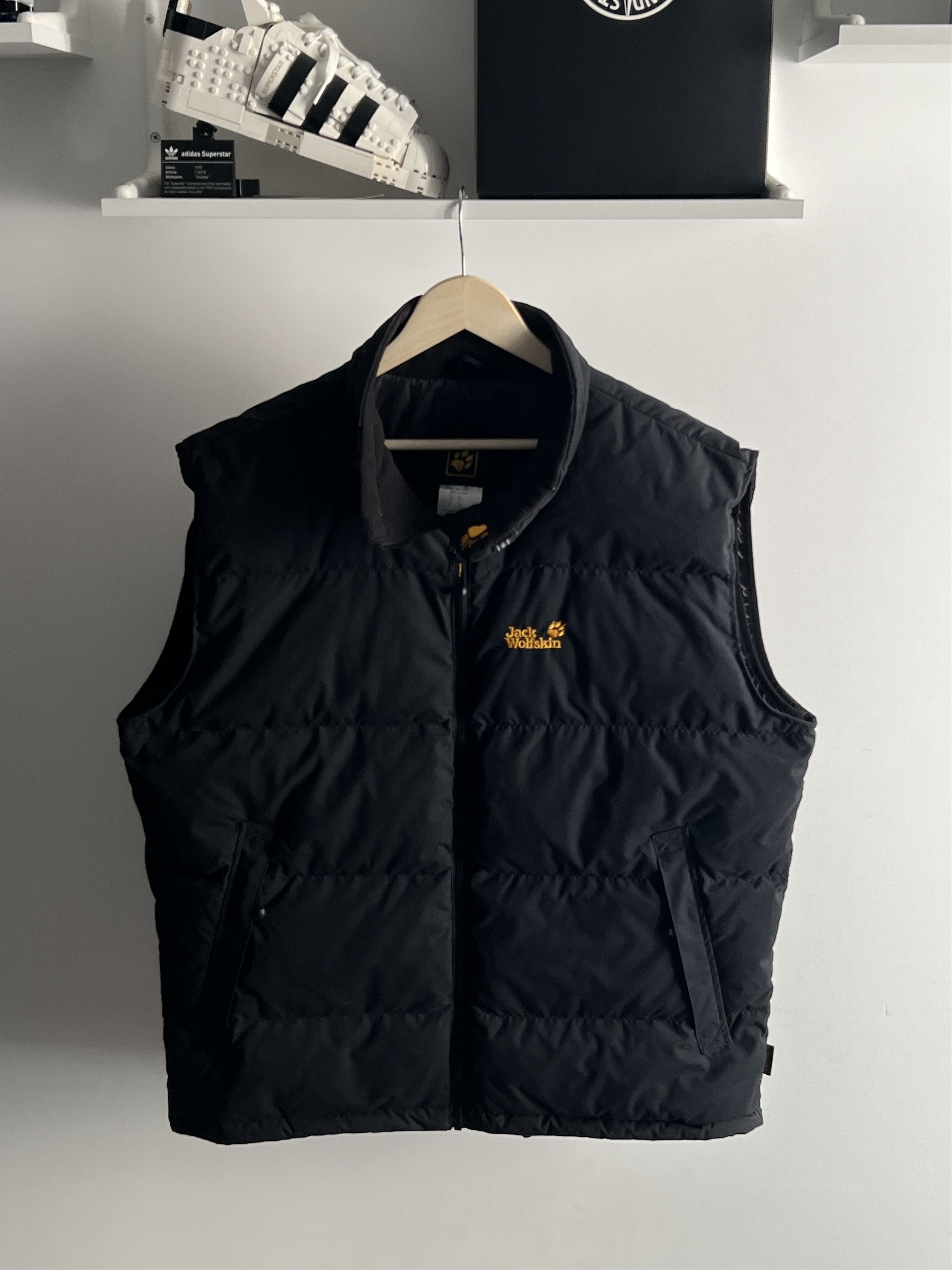 Vintage Jack Wolfskin Puffer Vest Outdoor Wear Down