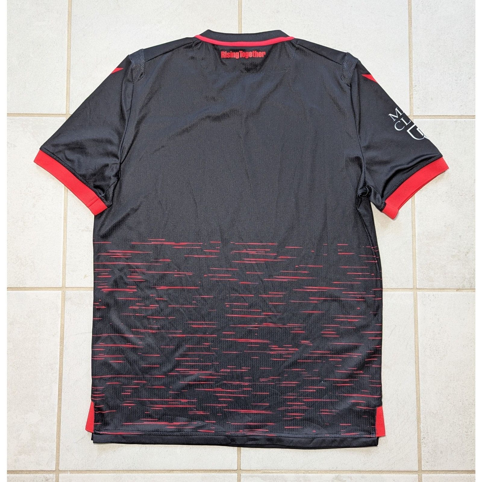 Macron Macron Men's Medium Phoenix Rising 2019/20 Away Black Jersey Size US M / EU 48-50 / 2 - 8 Thumbnail