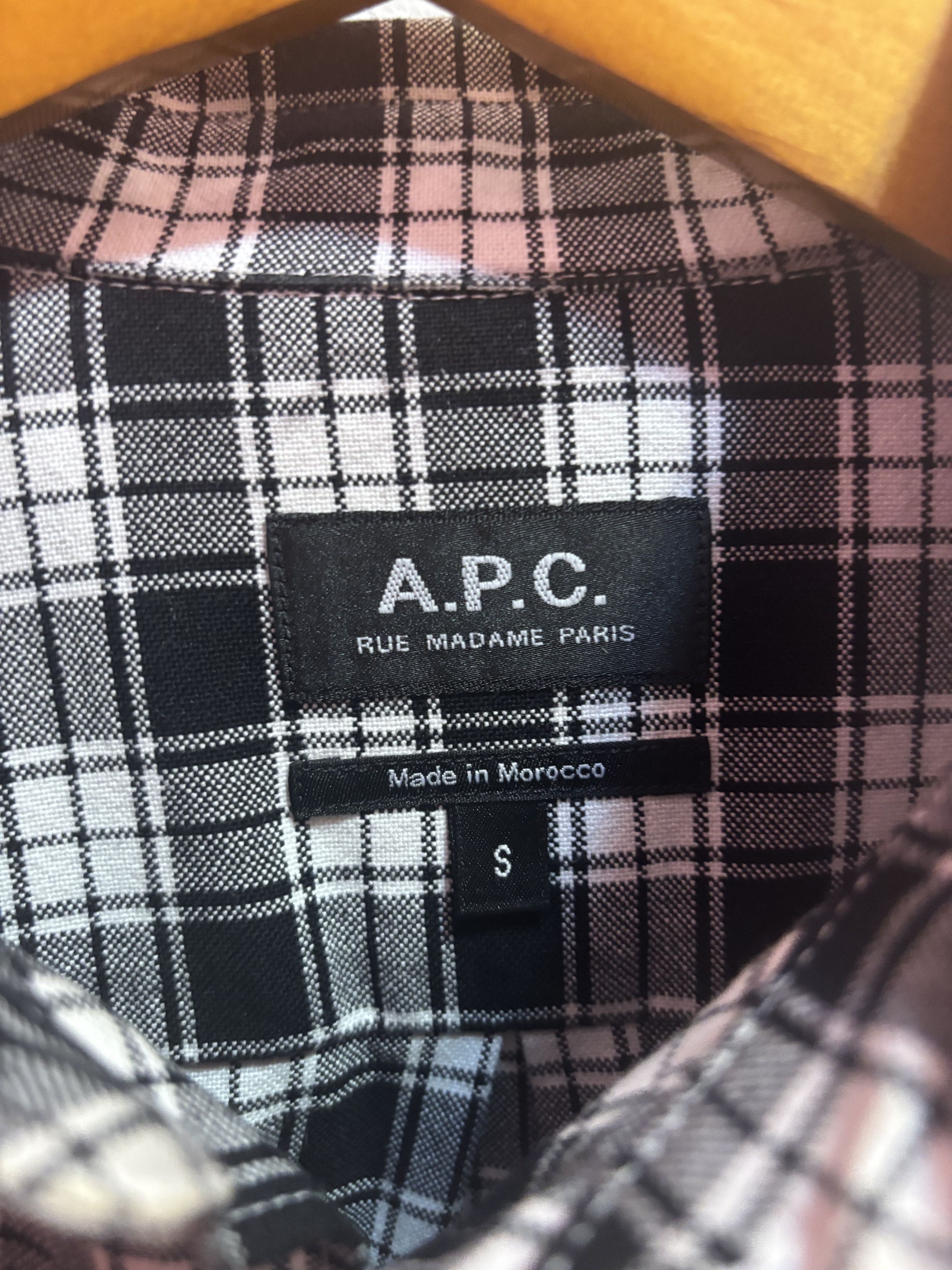 A.P.C. A.P.C. Vico Overshirt - Checkered B&W Size US S / EU 44-46 / 1 - 3 Thumbnail