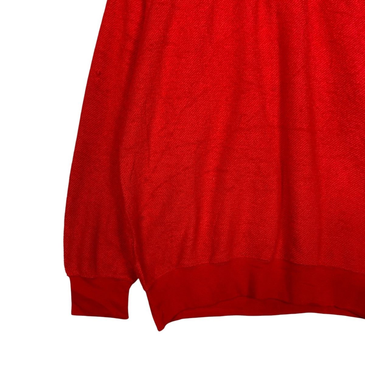 Puma Vintage 90’s PUMA Half Button Red Sweatshirt #2387-C107 Size US M / EU 48-50 / 2 - 3 Thumbnail