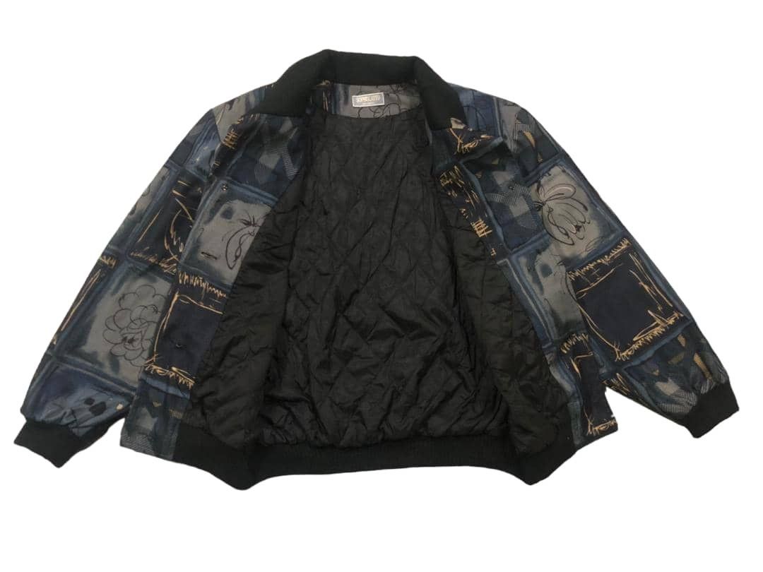 Beauty Beast Japanese Sophiscated Full Print Bomber Jacket Style Size M / US 6-8 / IT 42-44 - 3 Thumbnail