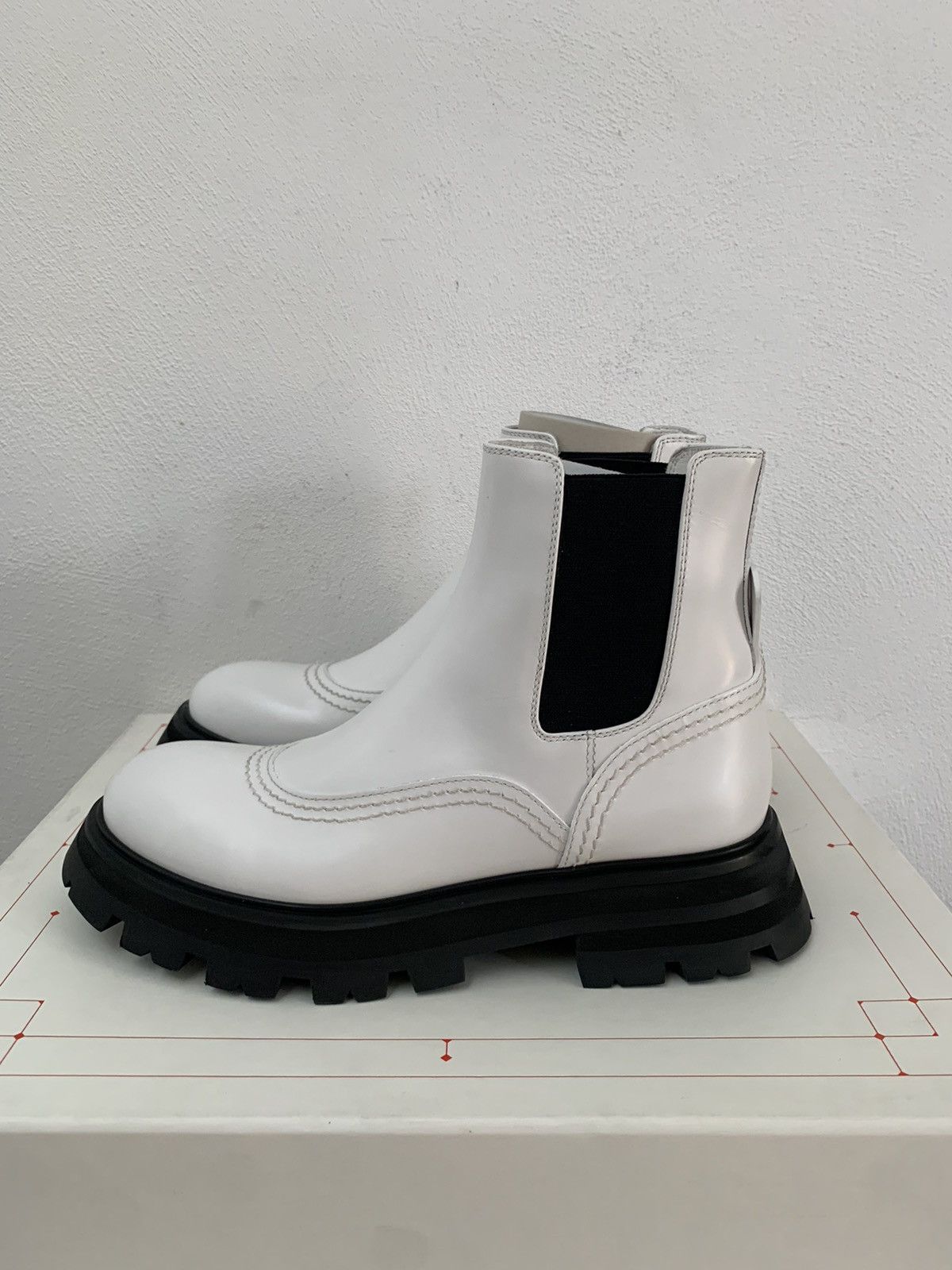 Alexander McQueen Alexander McQueen Leather Boots Size US 7.5 / IT 37.5 - 4 Thumbnail