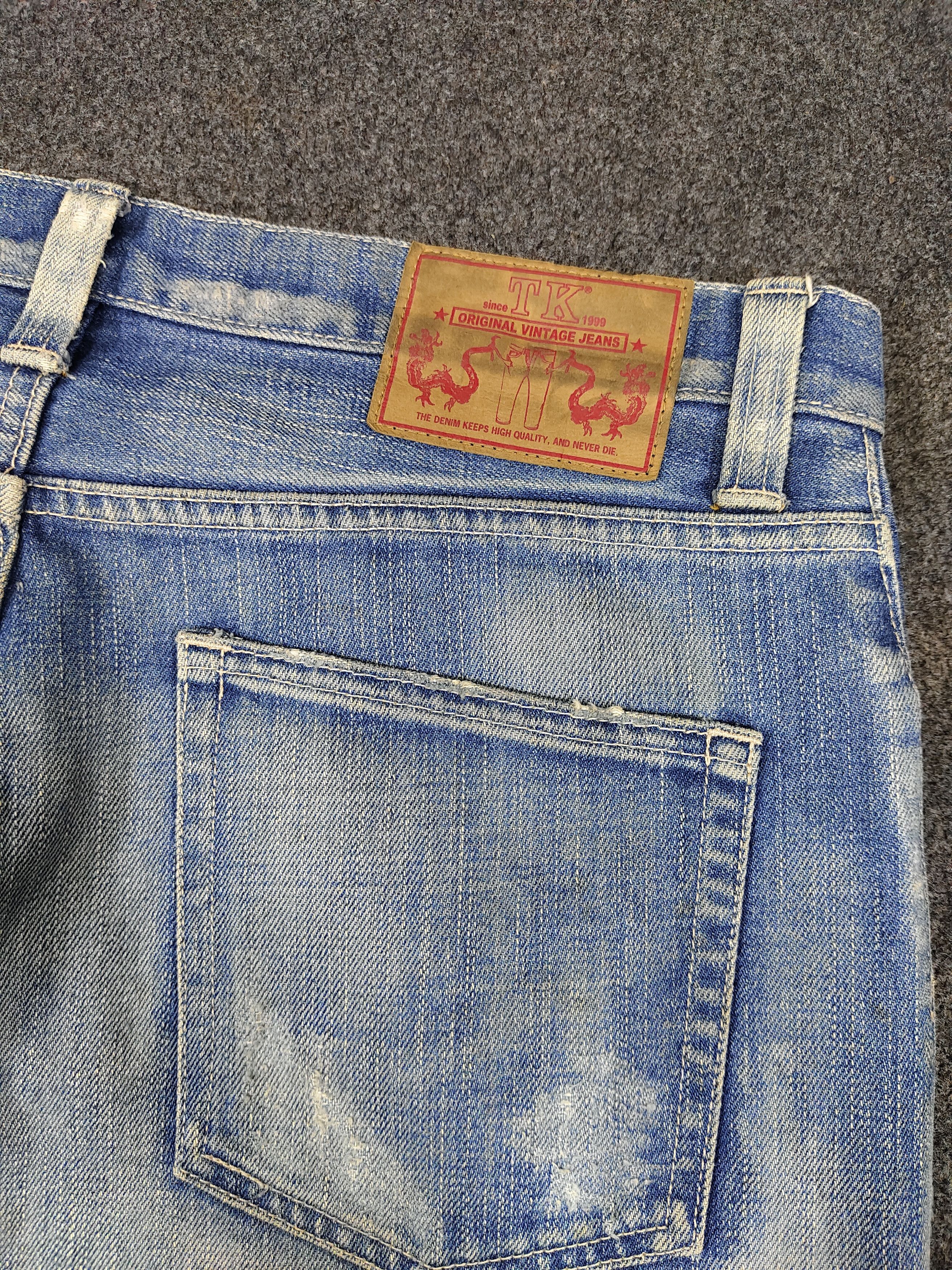 Takeo Kikuchi TK Japan- Heavy Fade Archive Distressed Workwear Jeans Size US 32 / EU 48 - 6 Thumbnail