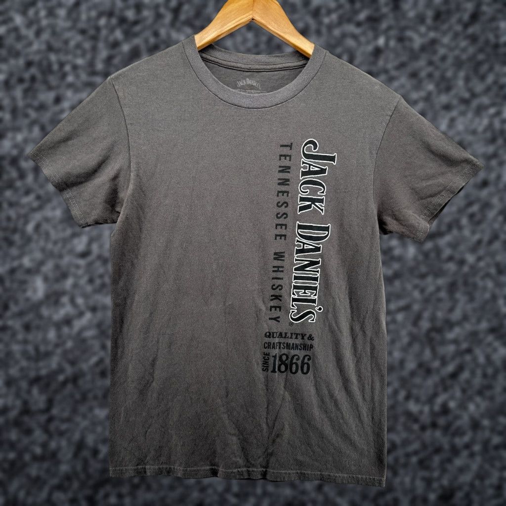 Vintage Jack Daniels Tennessee Whiskey Since 1866 T-Shirt Gray Men's Small Pullover Size US S / EU 44-46 / 1 - 1 Thumbnail