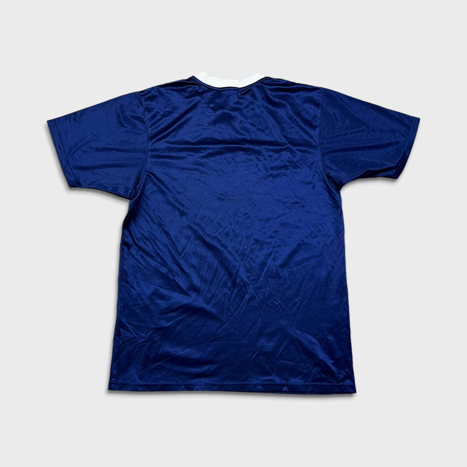 Adidas × Vintage 90s Adidas T Shirt Medium 3 Stripe Athletic Short Sleeve Tee Size US M / EU 48-50 / 2 - 7 Thumbnail