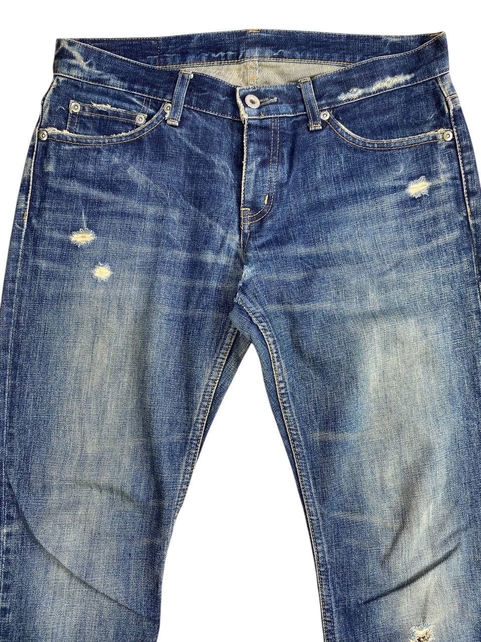 Hysteric Glamour 2000's Hysteric Glamour Flare Distressed Mudwash Denim Size US 32 / EU 48 - 3 Thumbnail