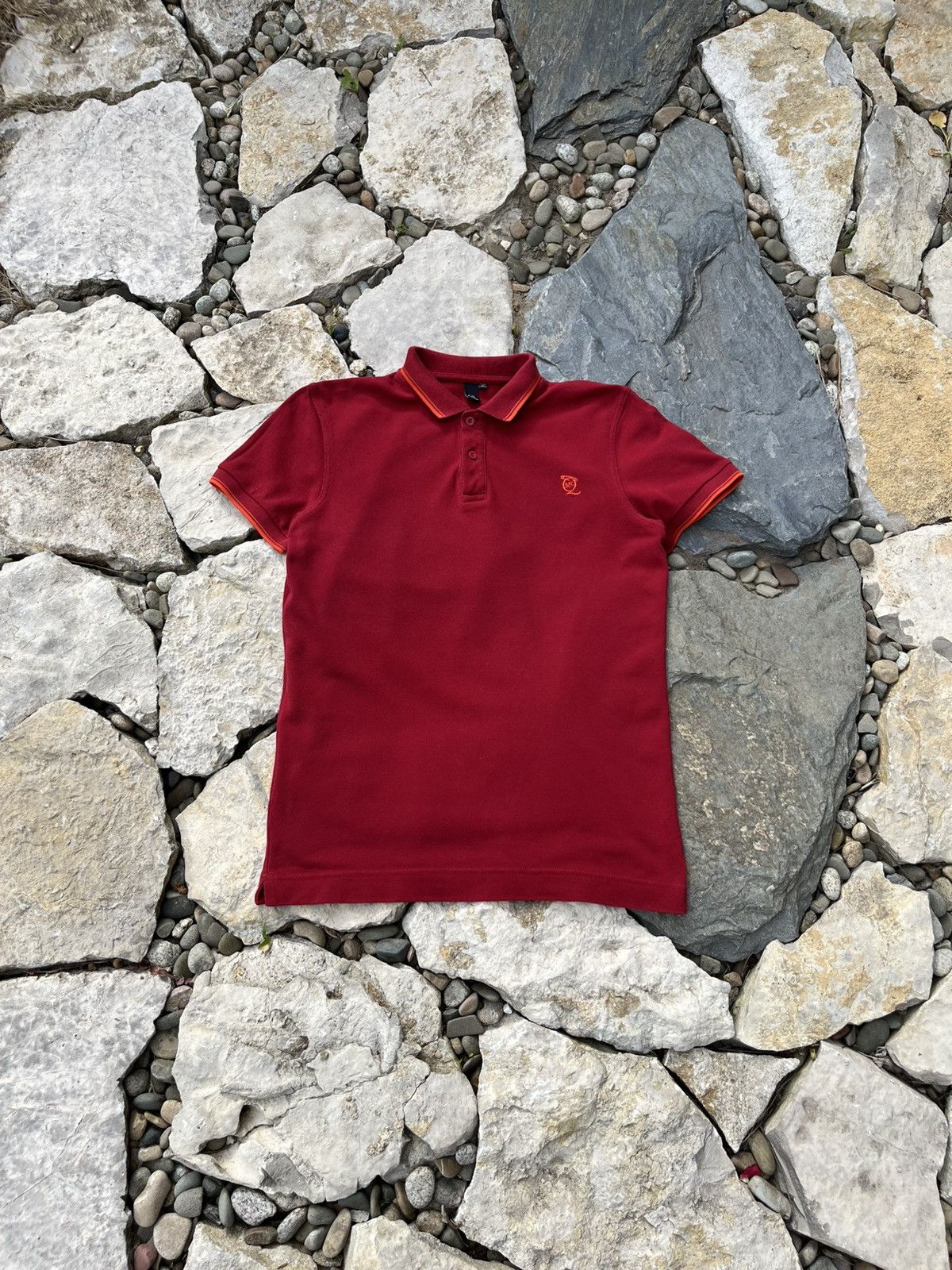 Alexander McQueen × Designer Alexander McQueen MCQ pin chest logo polo t-shirt tee Size US M / EU 48-50 / 2 - 1 Thumbnail