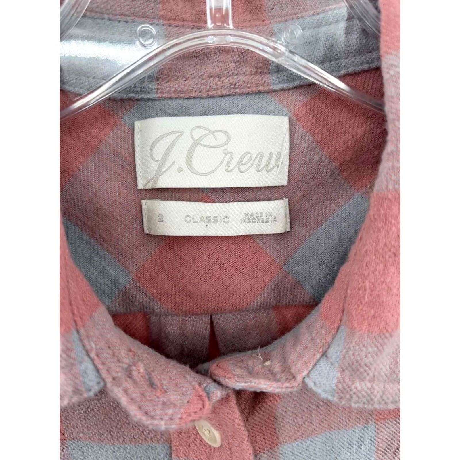 Pinko J Crew Button Down Pink Size 2 Regular - Pre-Owned Shirt Size XS / US 0-2 / IT 36-38 - 3 Thumbnail