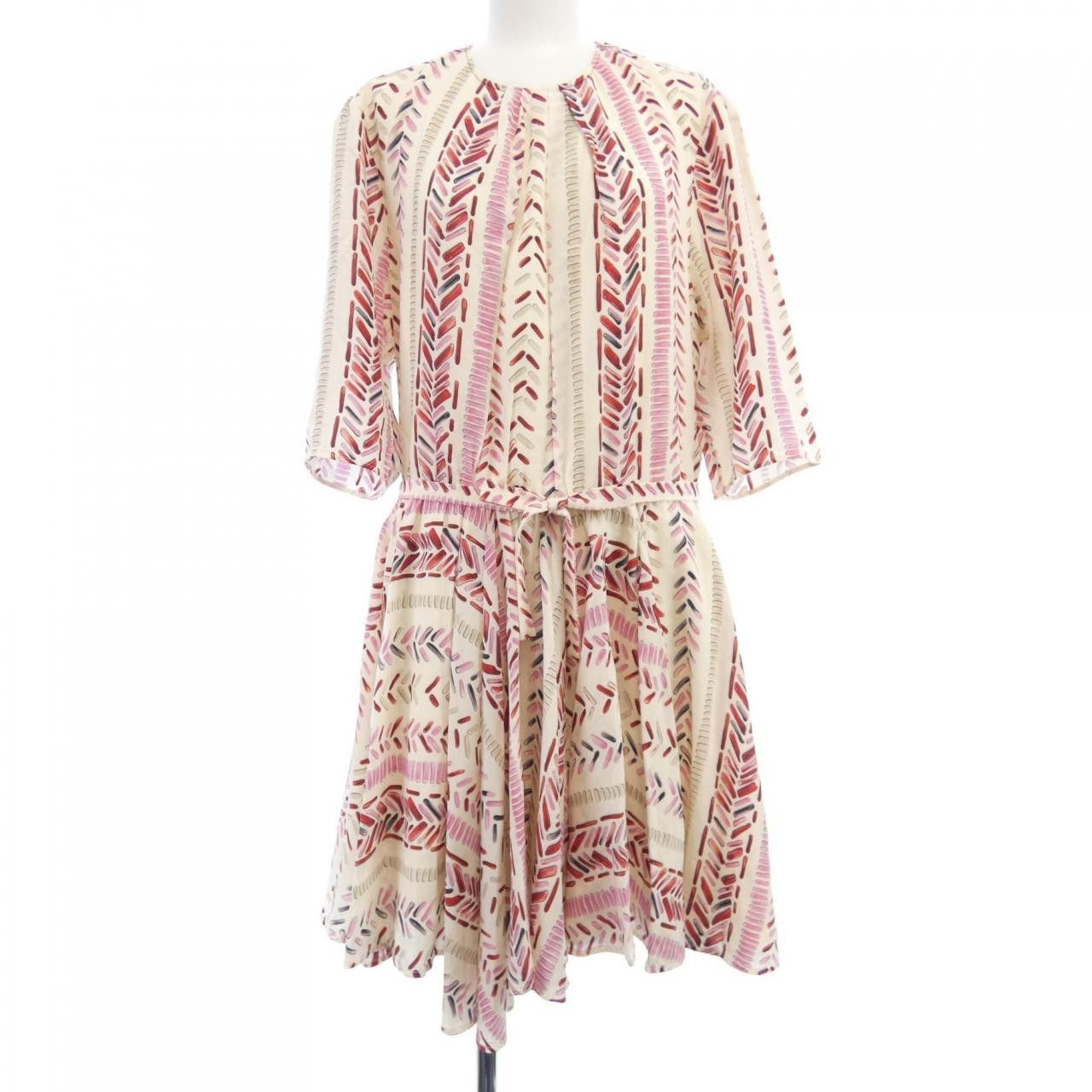 Louis Vuitton Louis Vuitton Louis Vuitton F9DS11QOC Silk Dress Others Dresses F9DS11QOC DUTY FREE for USA Size ONE SIZE - 1 Thumbnail