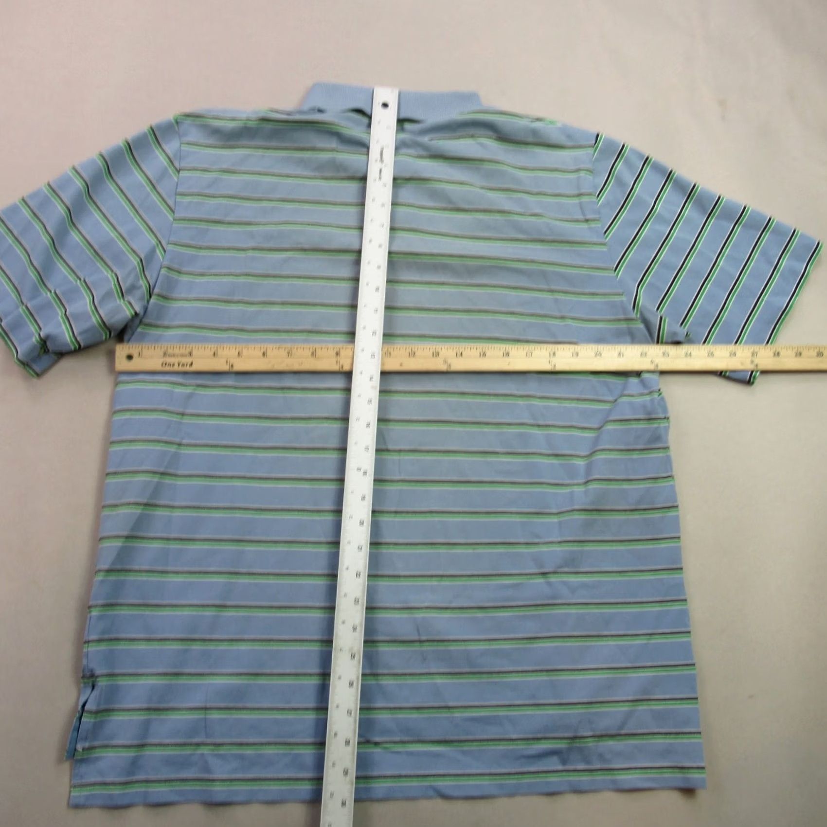 Polo Ralph Lauren Polo Ralph Lauren Shirt Mens XL Polo Short Sleeve Stripes Casual Blue Polo Golf Shirt Size US XL / EU 56 / 4 - 6 Thumbnail
