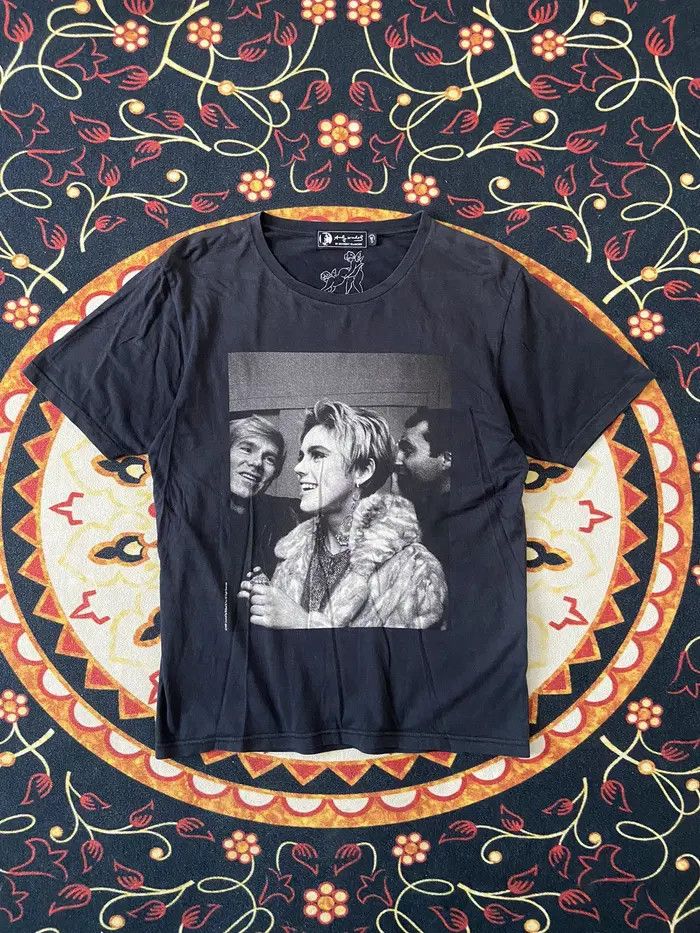 Andy Warhol × Hysteric Glamour × Japanese Brand ANDY WARHOL X HYTERIC GLAMOUR PHOTO TEE Size US M / EU 48-50 / 2 - 1 Thumbnail