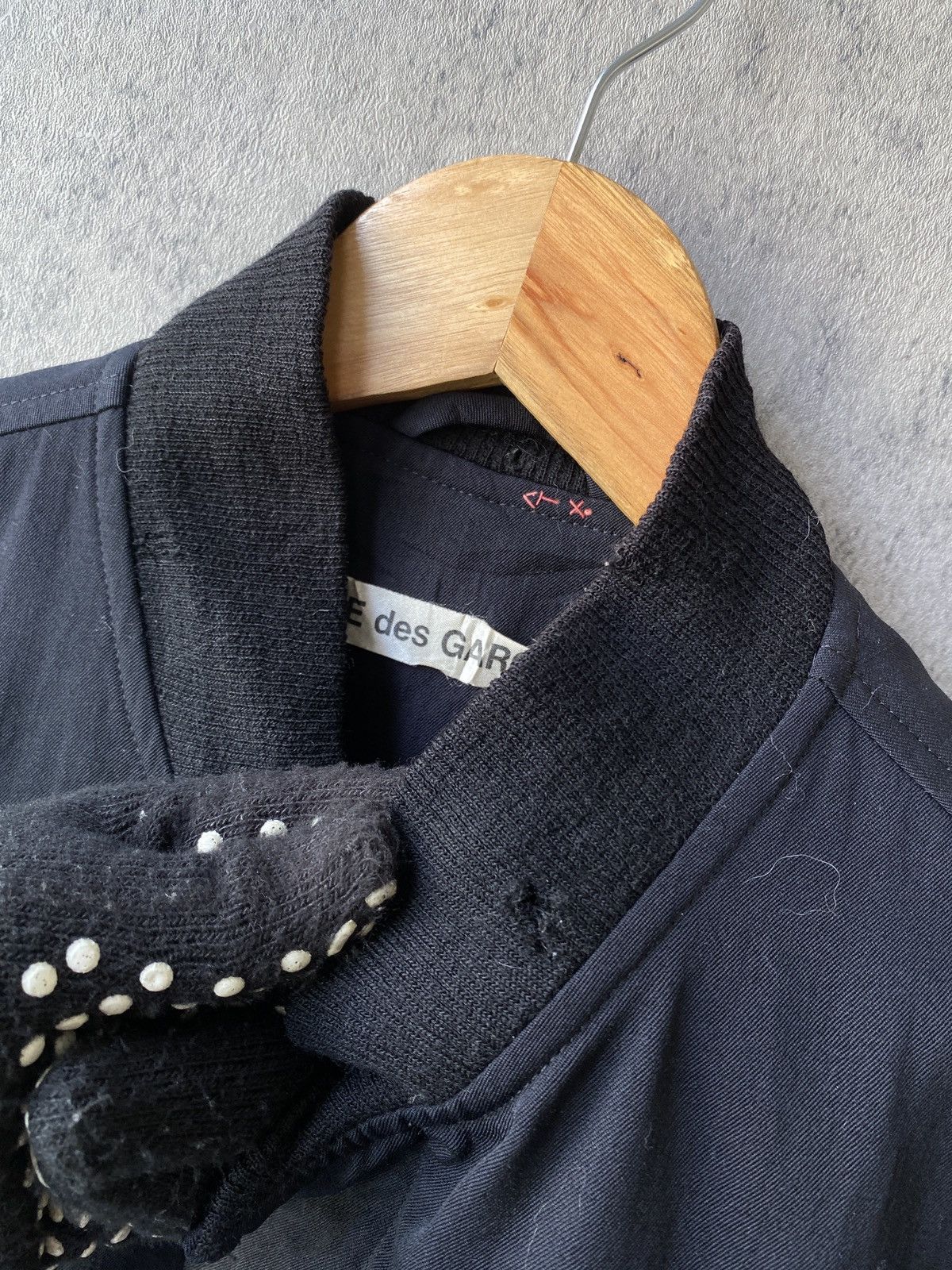 Comme des Garcons 80’s Comme Des Garcons By Rei Kawakubo Linen Bomber Jacket Size US M / EU 48-50 / 2 - 9 Thumbnail