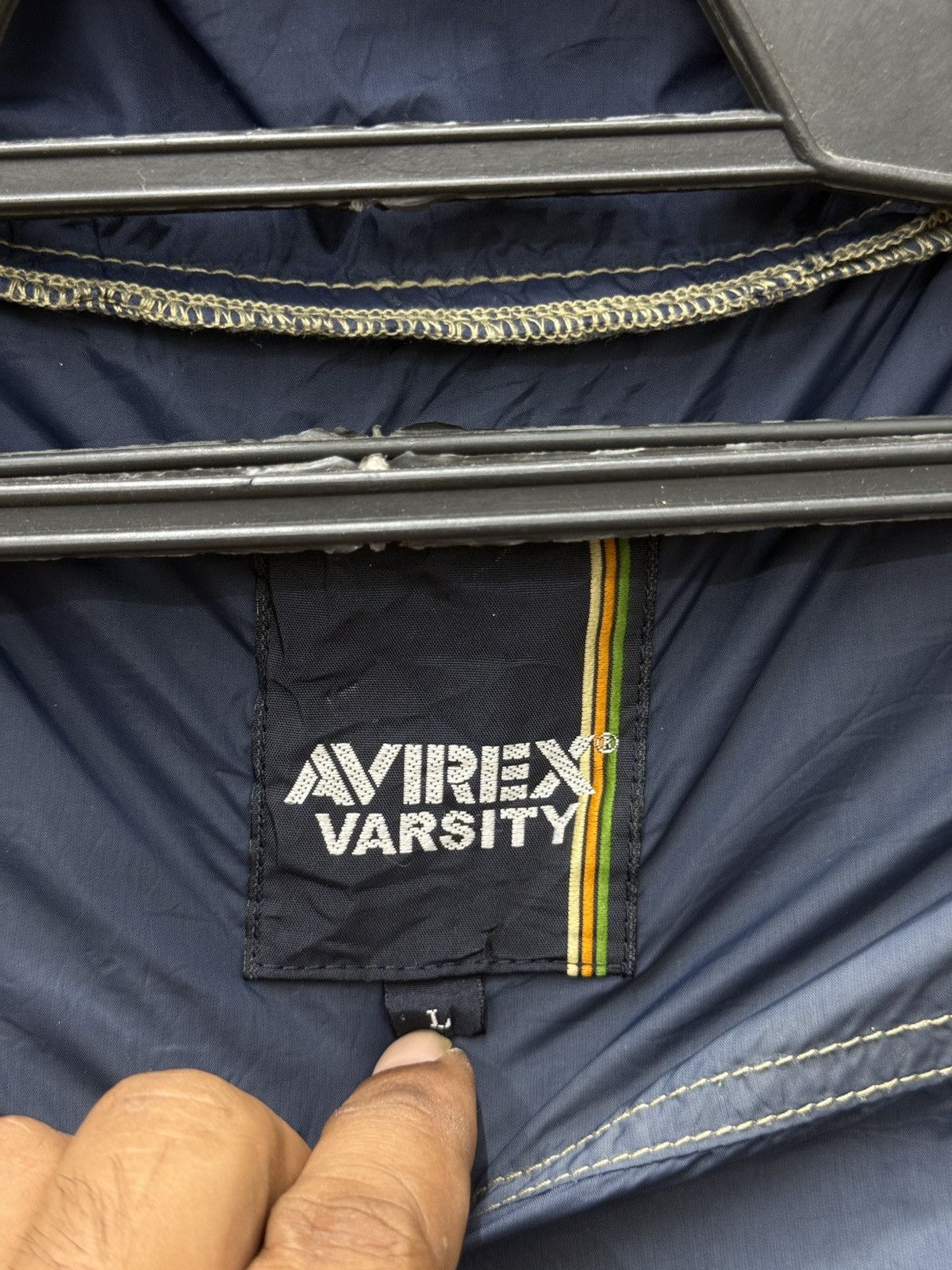 Avirex 🔥🔥🔥ARCHIVE AVIREX 2TONE COLOUR LIGHT JACKET Size US M / EU 48-50 / 2 - 9 Thumbnail