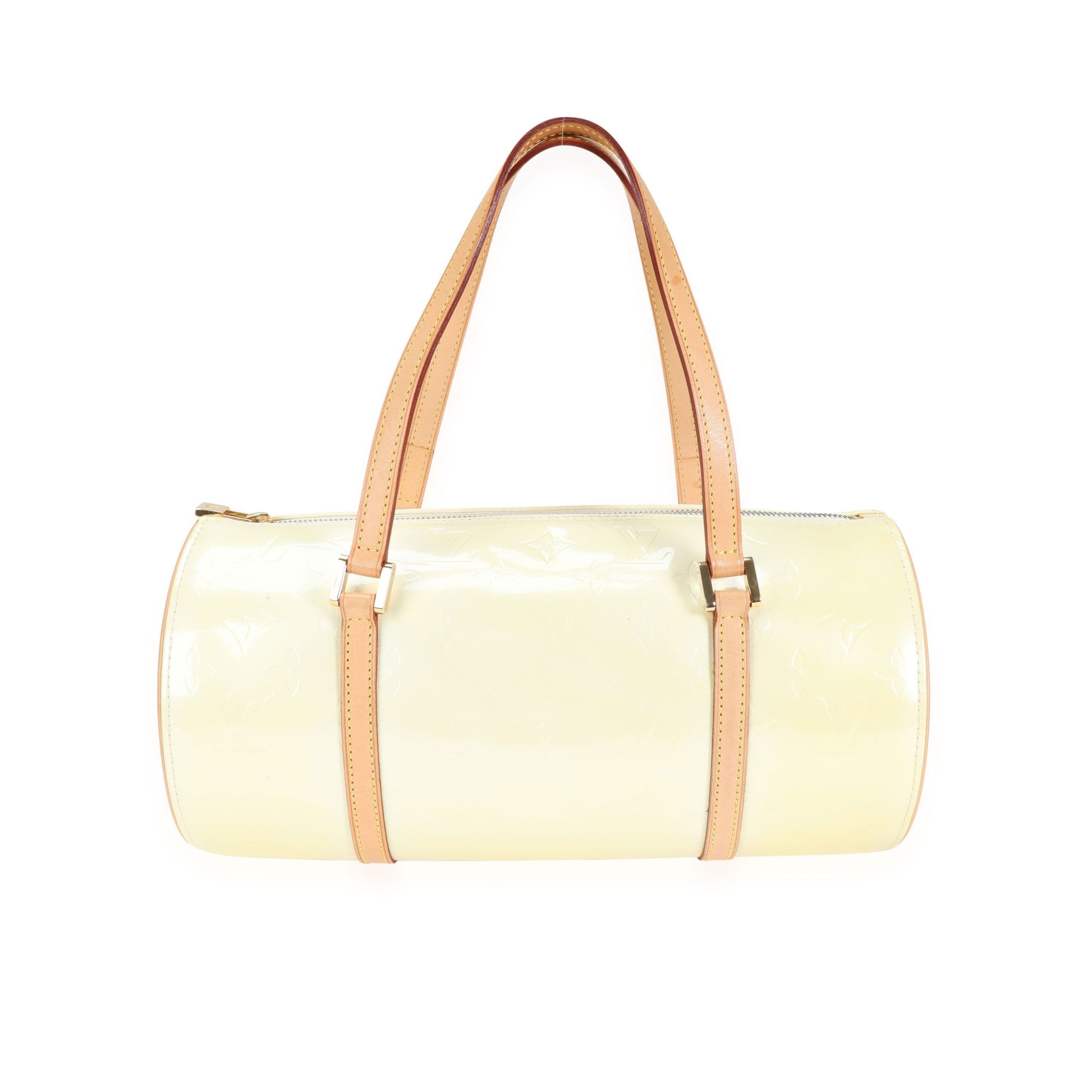 image of Louis Vuitton Perle Monogram Vernis Bedford in Beige, Women's