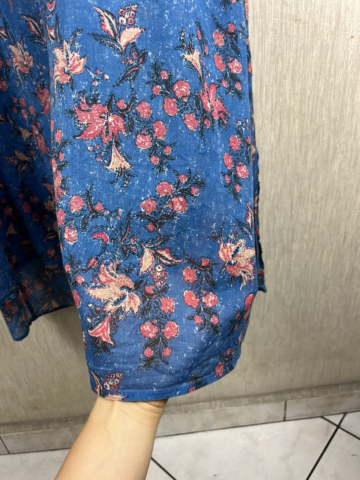Designer × Isabel Marant × Isabel Marant Etoile Isabel Marant Etoile floral maxi dress button up dungarees Size M / US 6-8 / IT 42-44 - 11 Thumbnail