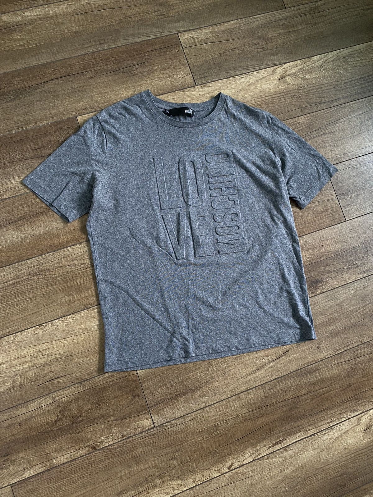 Moschino Love Moschino Basic Big Logo T shirt Size US XL / EU 56 / 4 - 3 Thumbnail
