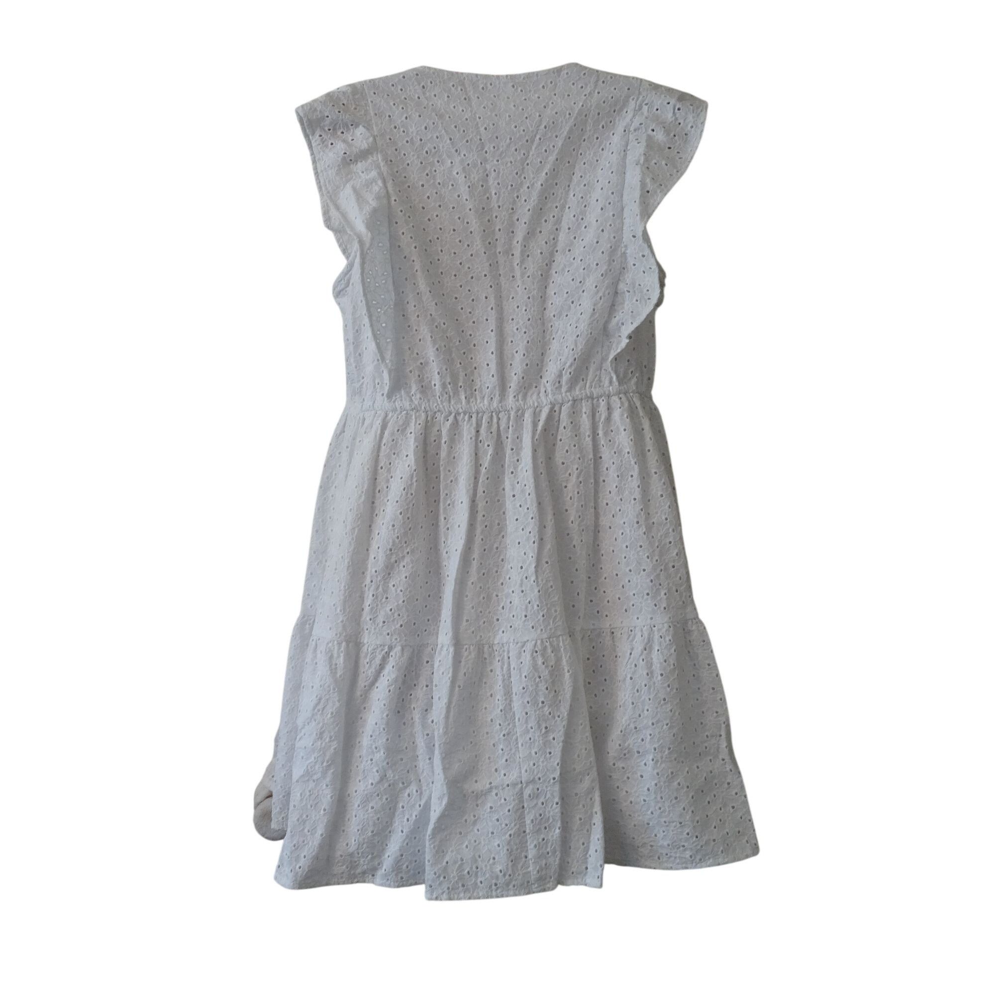 Other Time And Tru White Eyelet Sleeveless Tiered Dress Size M Size M / US 6-8 / IT 42-44 - 5 Thumbnail