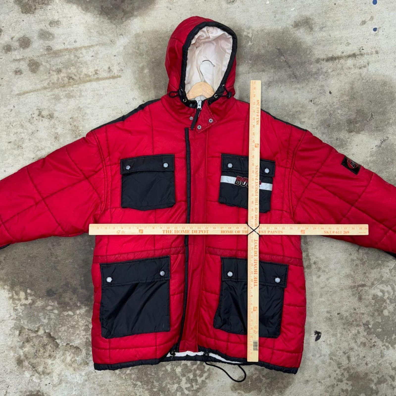 Vintage Vintage y2k hugo boss 1990s puffer carpenter cargo jacket Size US XL / EU 56 / 4 - 4 Thumbnail
