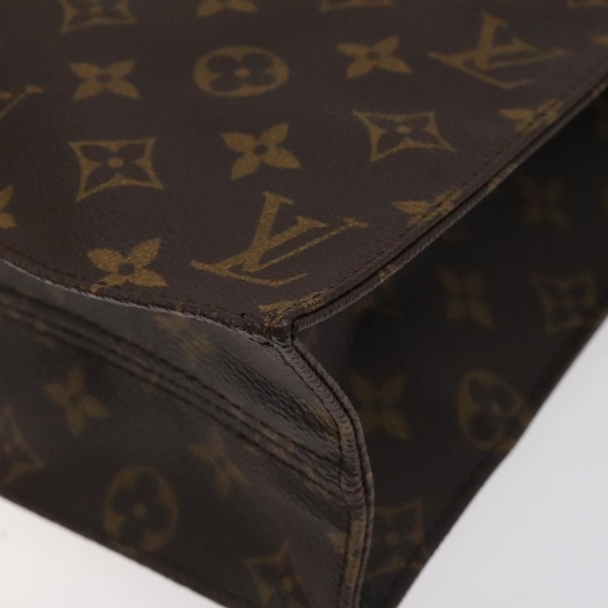 Louis Vuitton LOUIS VUITTON Monogram Sac Plat Hand Bag M51140 Size ONE SIZE - 15 Thumbnail