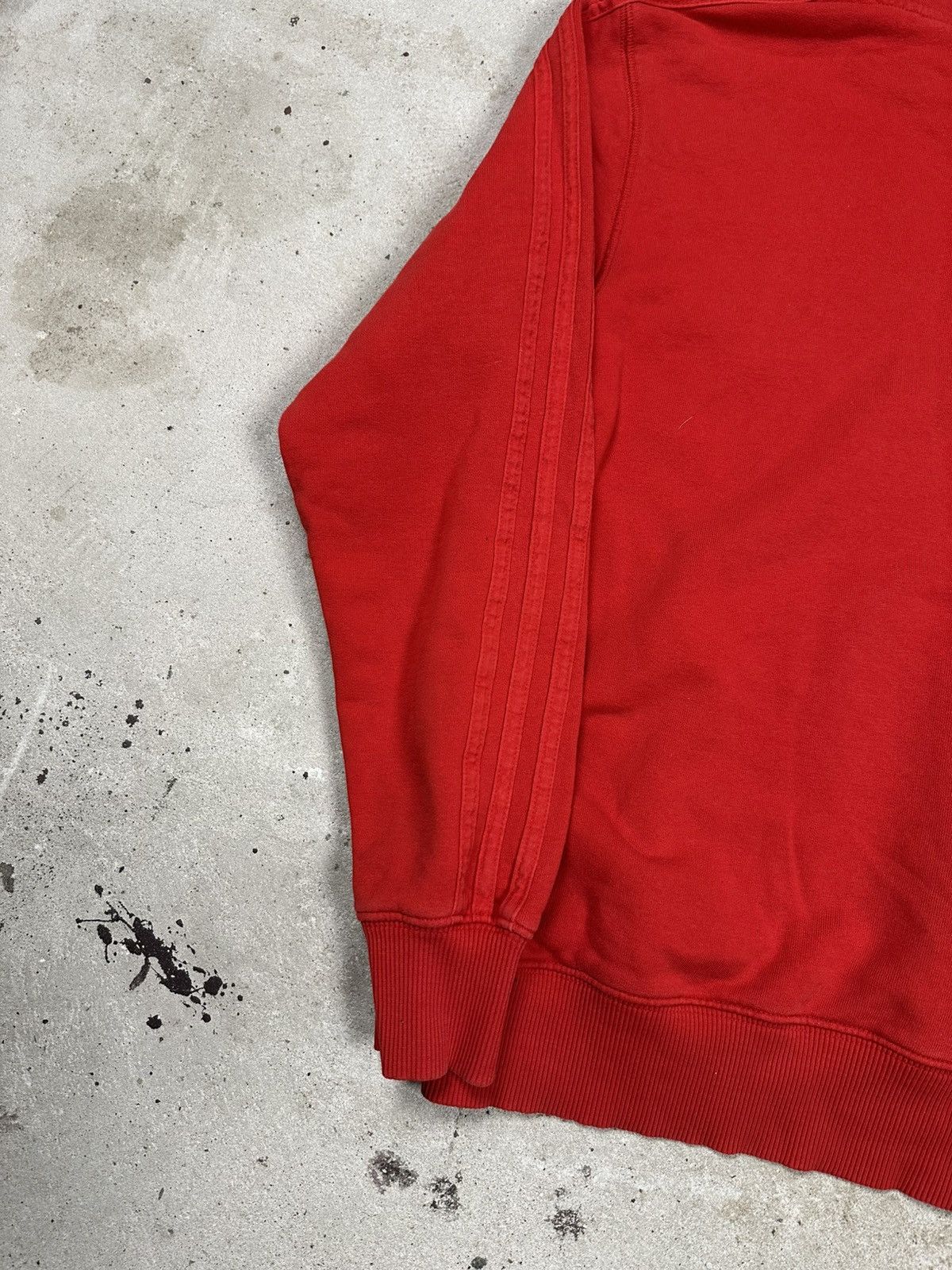 Adidas × Japanese Brand × Vintage Vintage Y2K Adidas Osaka Japan Red Hoodie Sweatshirt Size US S / EU 44-46 / 1 - 10 Thumbnail