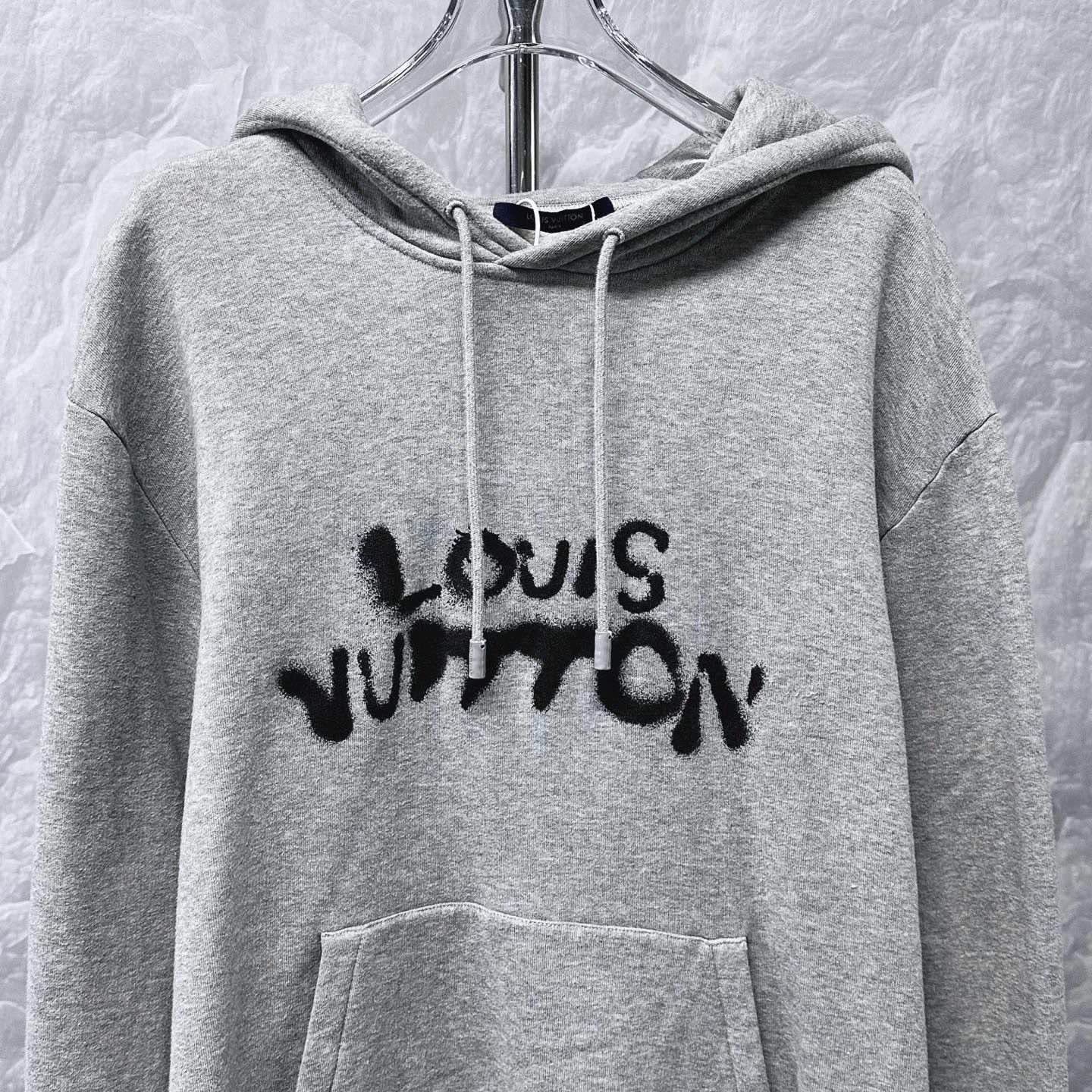 Louis Vuitton louis vuitton gray neon print hoodie Size US L / EU 52-54 / 3 - 3 Thumbnail