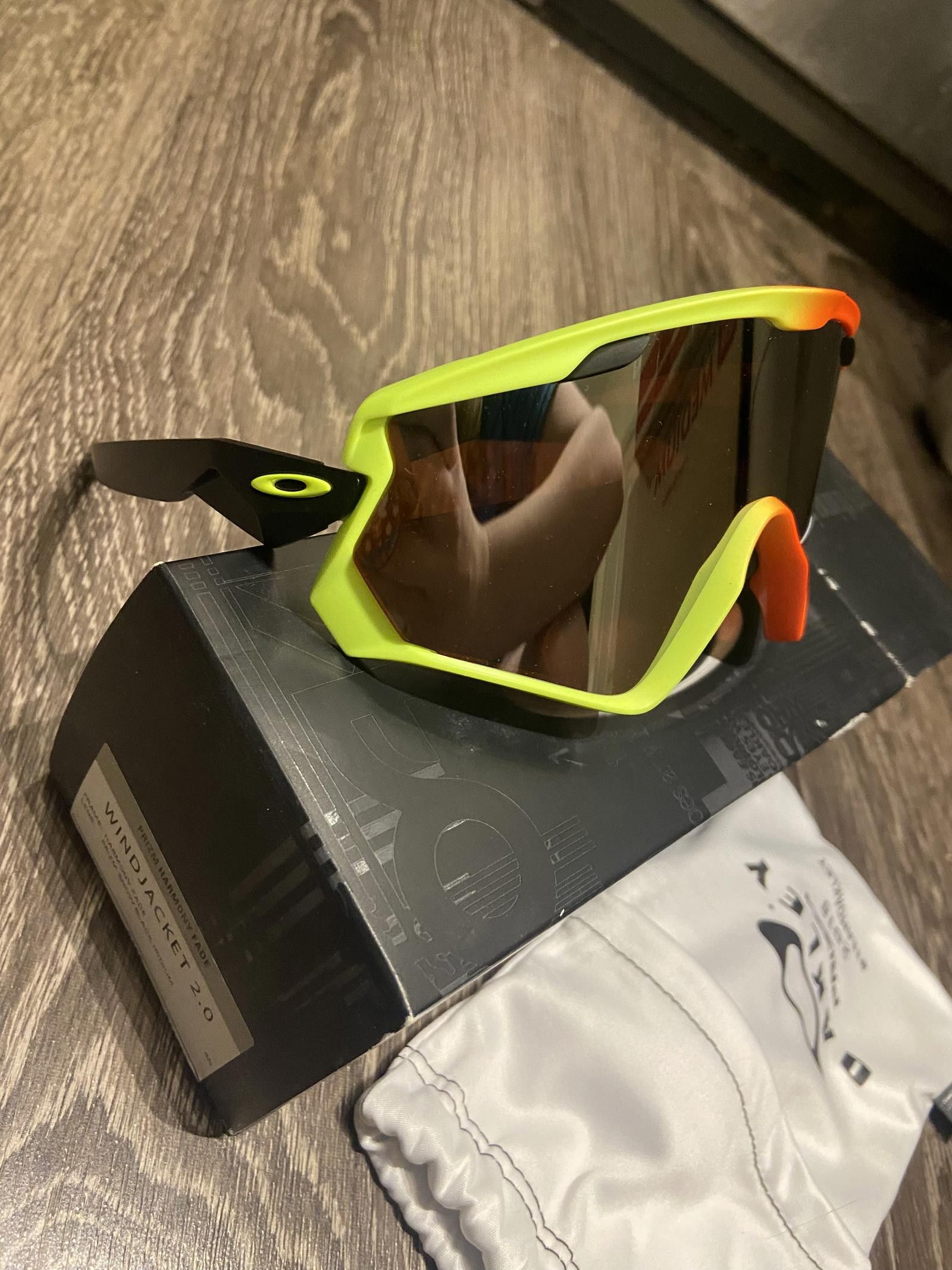 Oakley Oakley Windjacket 2.0 Harmony Fade Sunglasses Size ONE SIZE - 5 Thumbnail