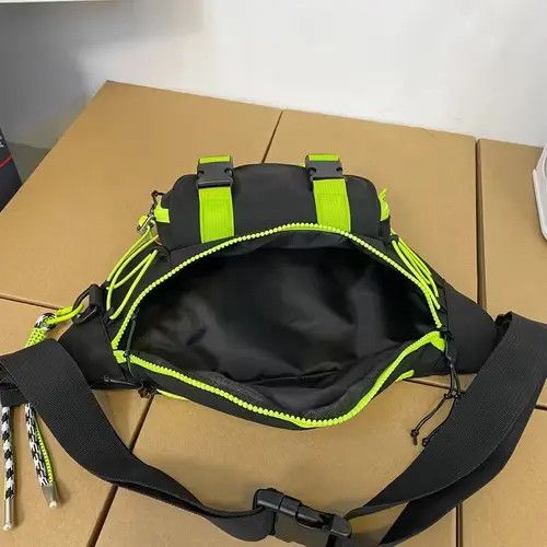 Japanese Brand Waist Nylon Fanny Pack Casual Multi-Functional Chest Bag Size ONE SIZE - 4 Thumbnail