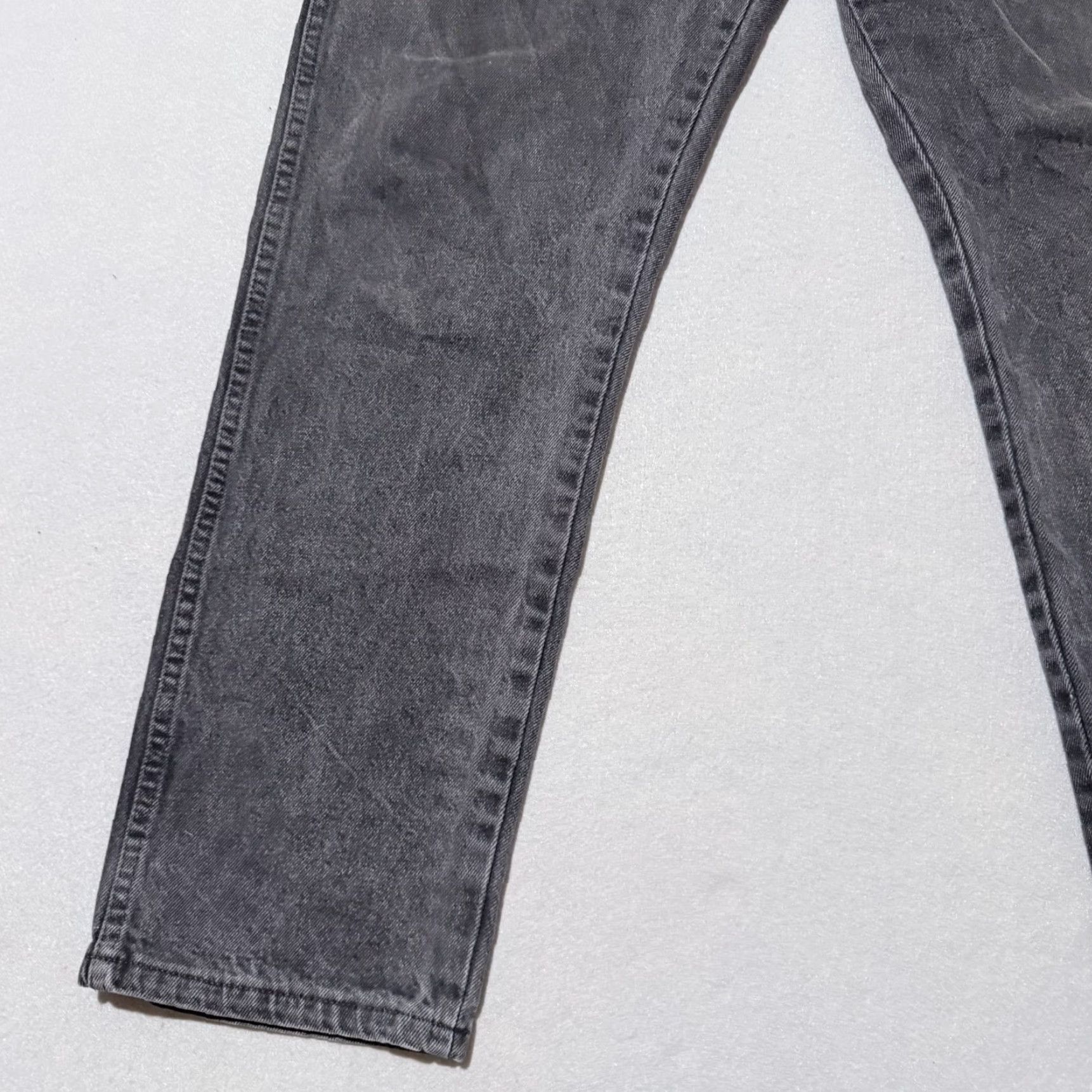 Wrangler Wrangler Rustler Jeans Men Gray Denim Mid-Rise Straight Type: Jeans 36x30 Classic Size US 36 / EU 52 - 5 Thumbnail
