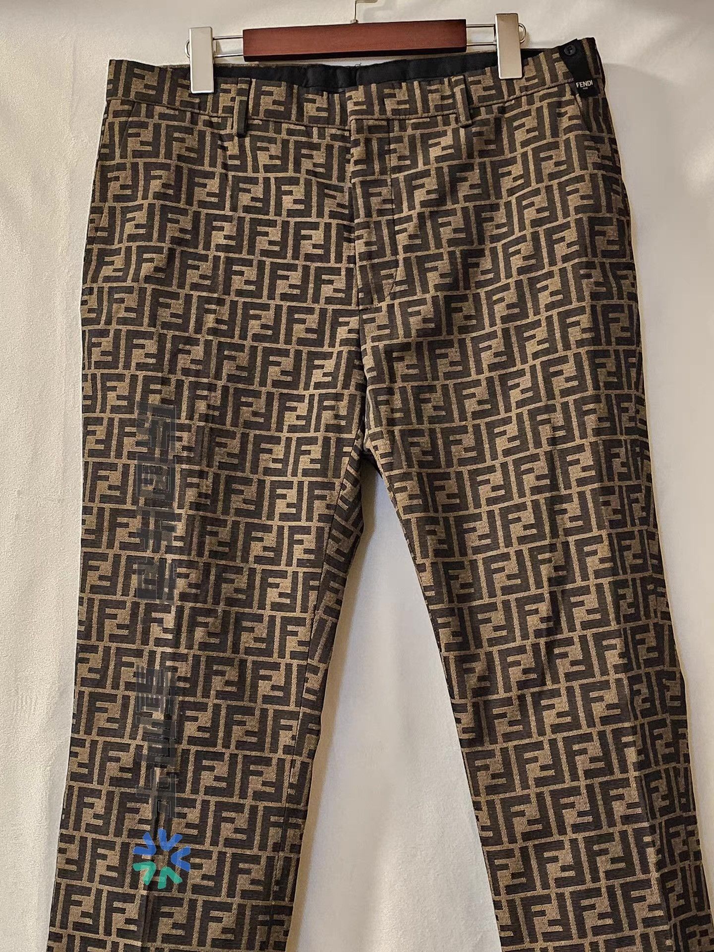 Fendi Fendi men's all-over print trousers Size US 36 / EU 52 - 4 Thumbnail