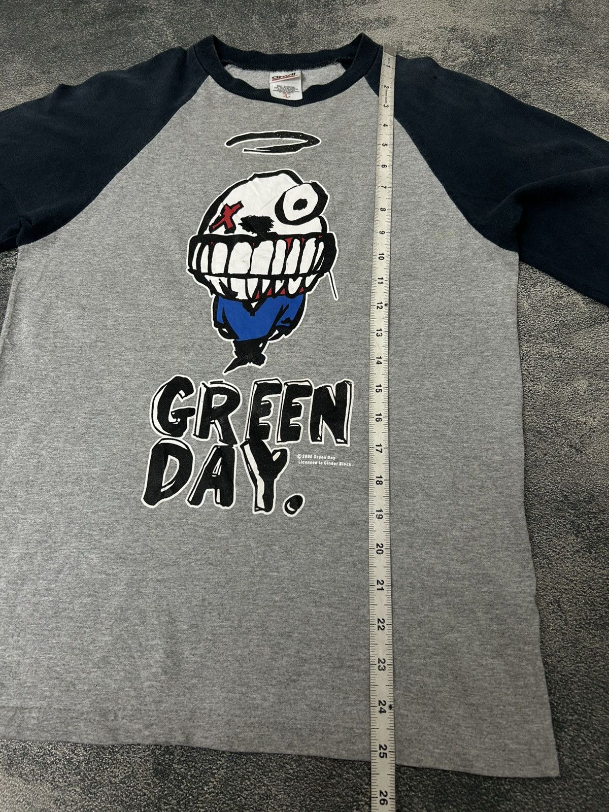 Band Tees Vintage 00s Green Day raglan Size US S / EU 44-46 / 1 - 8 Thumbnail