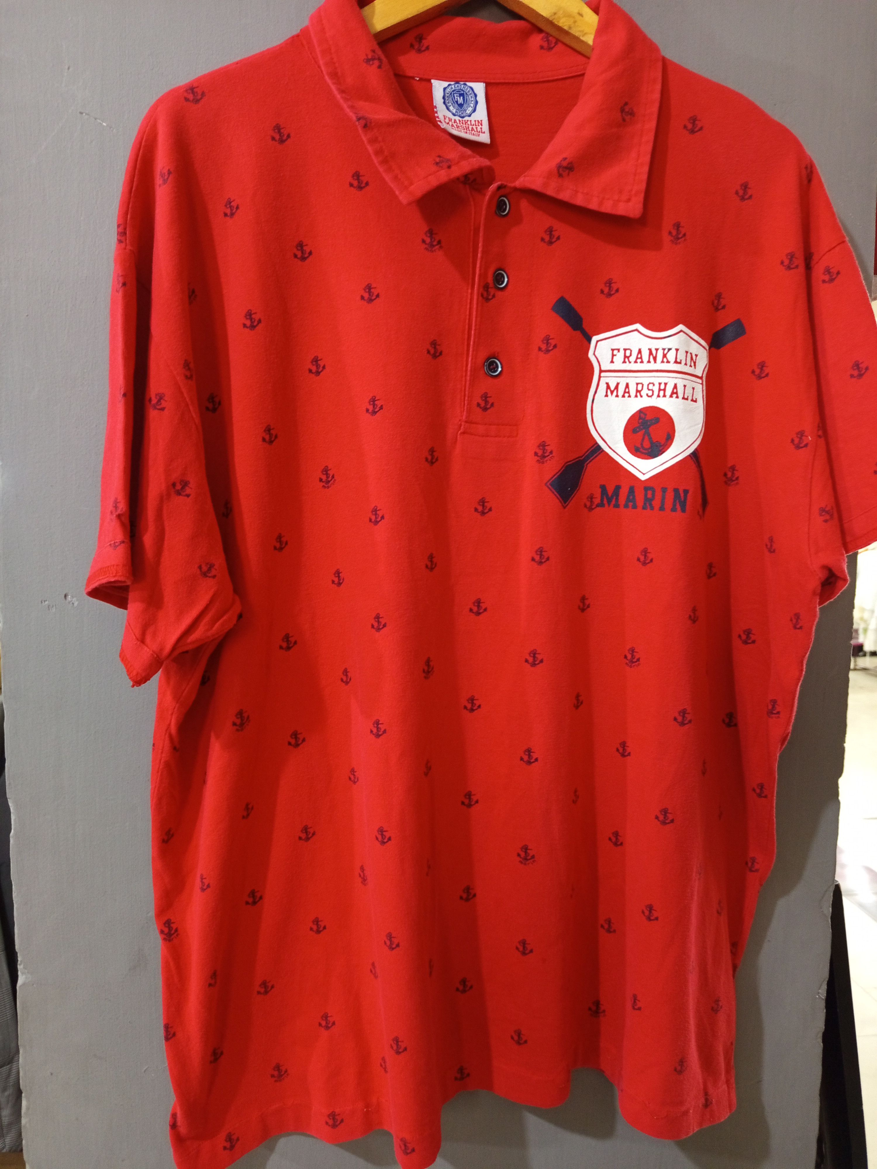 Franklin & Marshall Franklin Marshall Marin Polo Shirt Single Stitch Size US L / EU 52-54 / 3 - 3 Thumbnail
