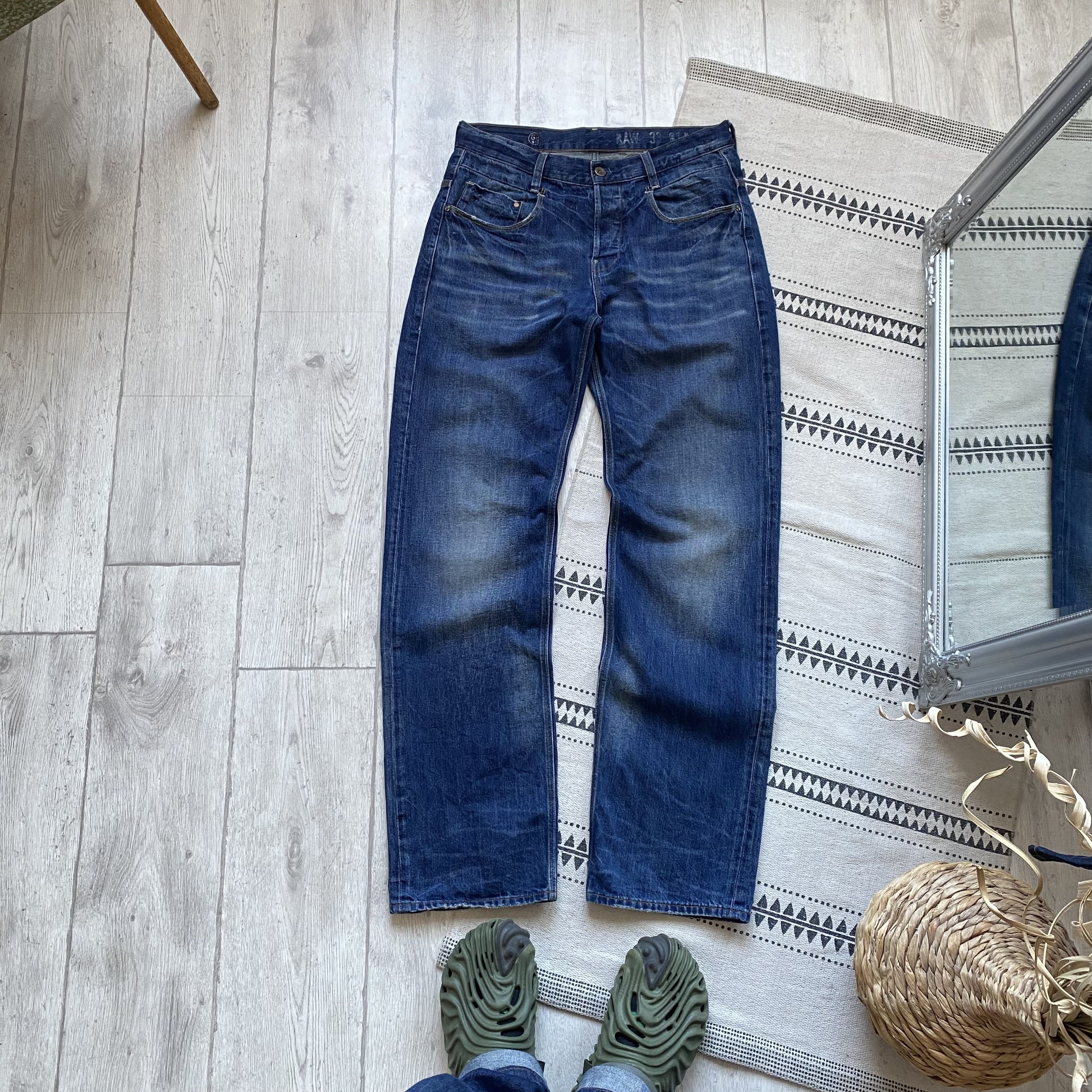 G-Star 👖 Vintage G-Star Raw denim jeans pants Y2K Size US 32 / EU 48 - 1 Thumbnail