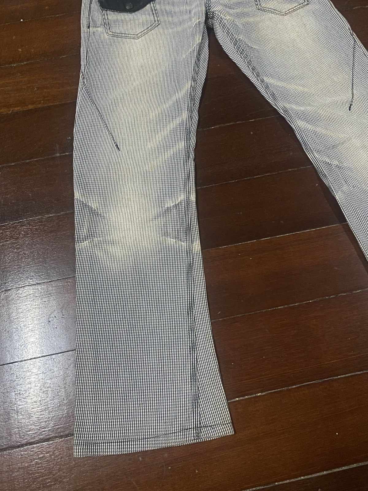 If Six Was Nine 💥rare💥 Hideways Nicole Washed flare Denim Jeans nice feded Size US 35 - 3 Thumbnail