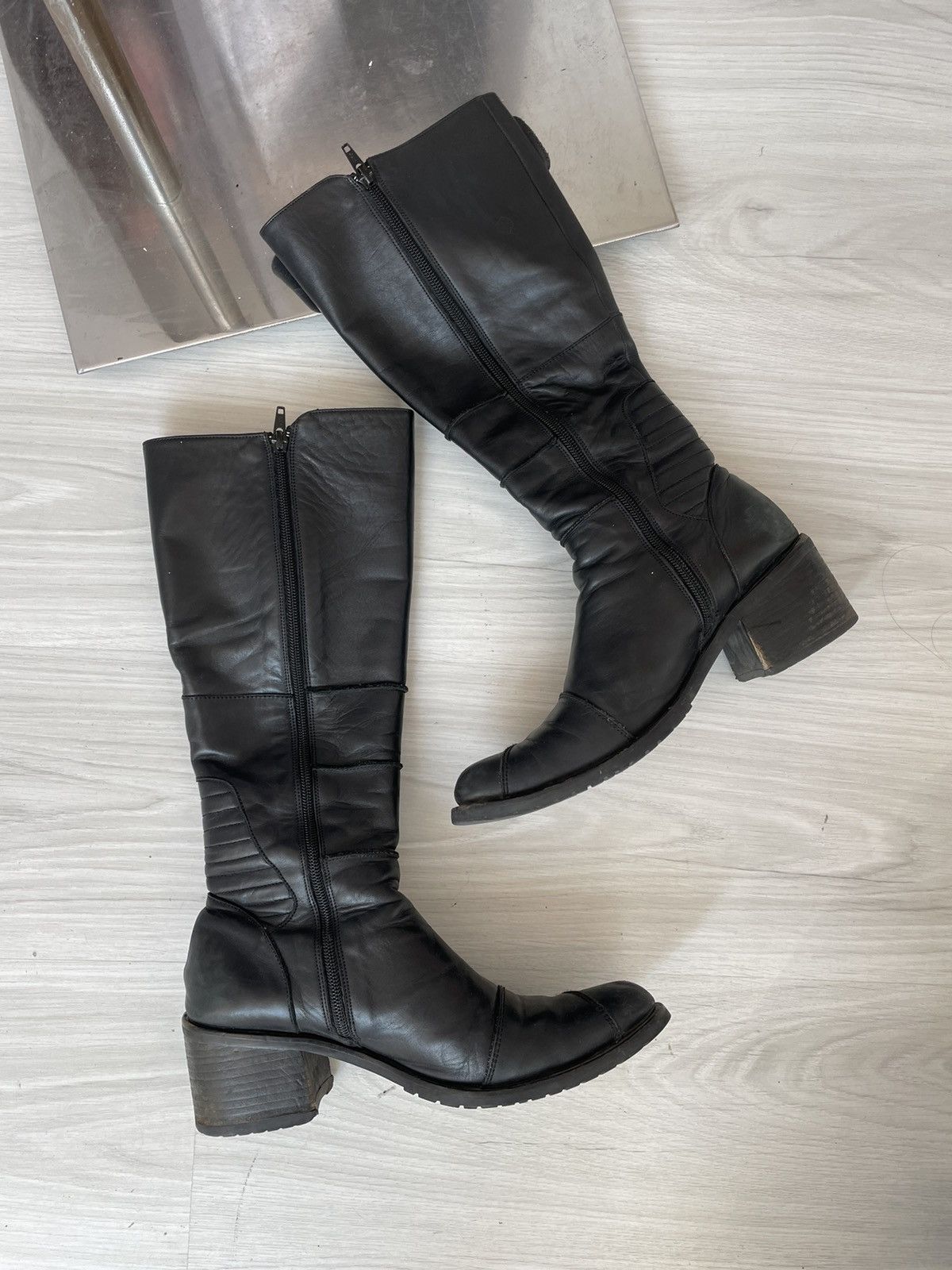 Vintage y2k leather boots Size US 6.5 / IT 36.5 - 9 Thumbnail