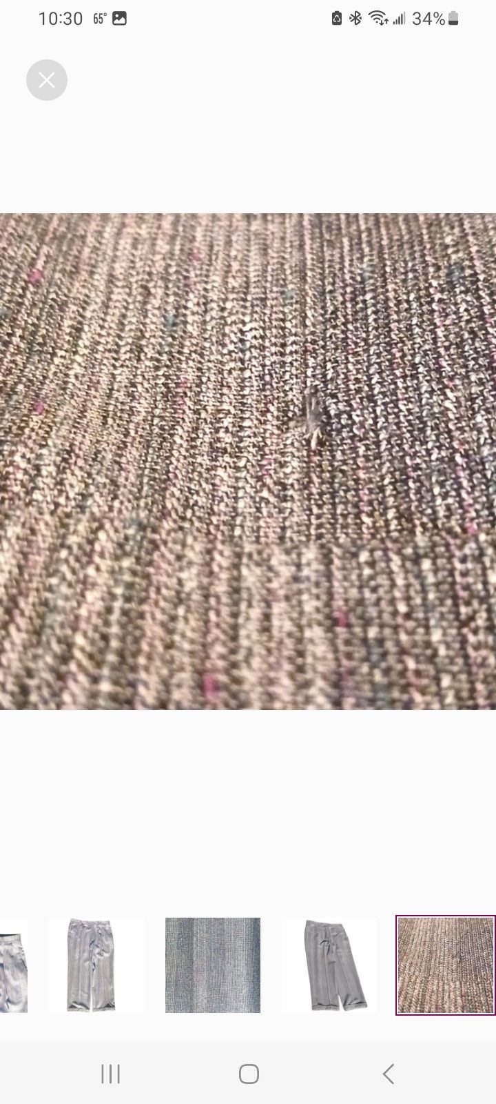 Zanella Zanella Pure Wool Pants, W30" Size US 30 / EU 46 - 9 Thumbnail