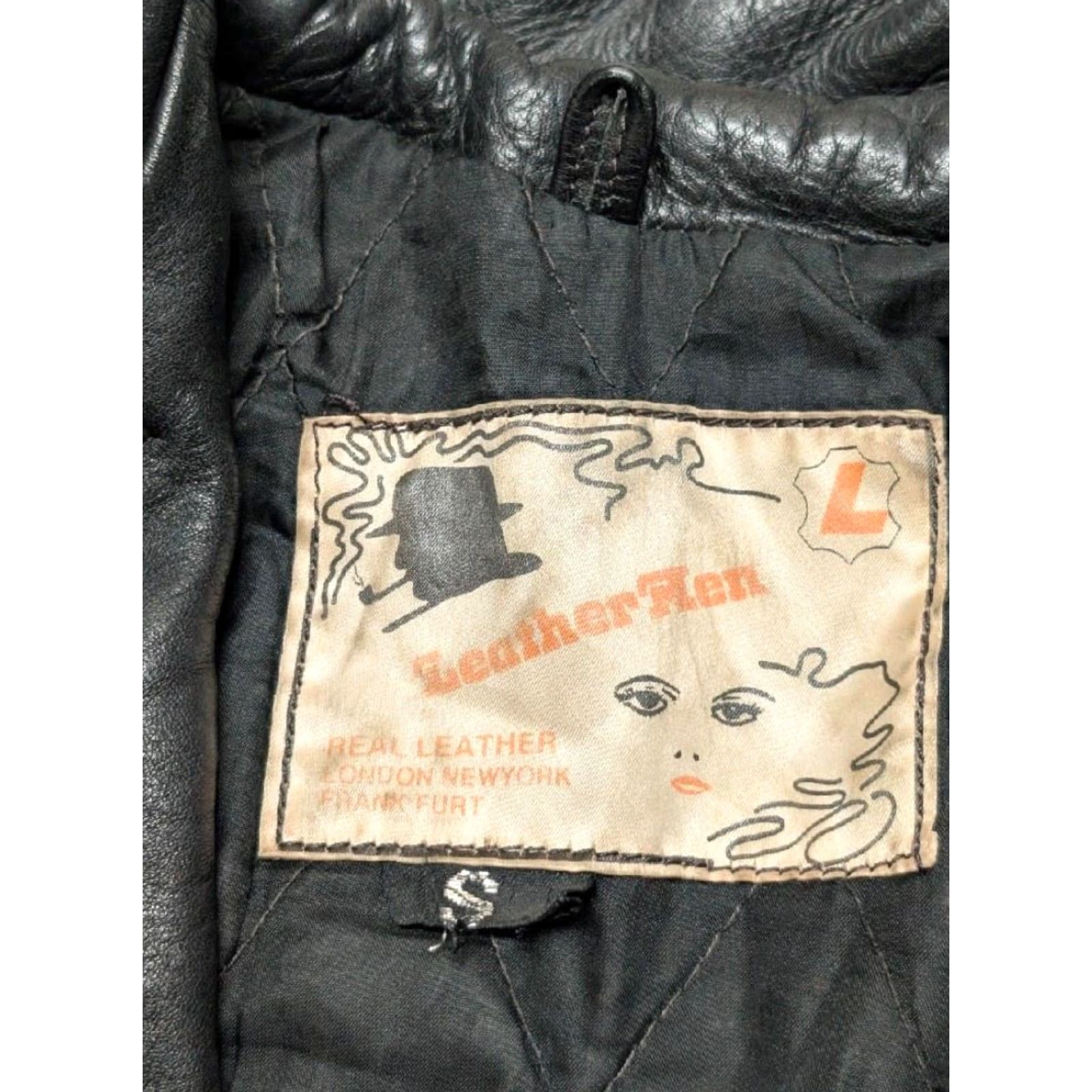 Vintage VINTAGE Leathermen Leather Jacket Biker Women S Black Cowhide 1980s Motorcycle Goth Punk Harley Size S / US 4 / IT 40 - 5 Thumbnail