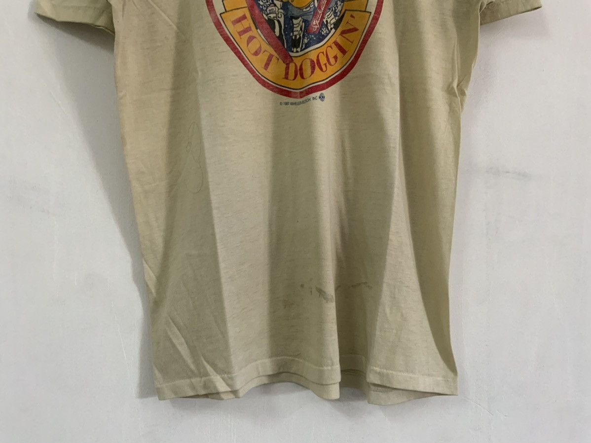 Vintage Vintage Bud Light Hot Doggin’ @1987 Tee Size US XL / EU 56 / 4 - 4 Thumbnail