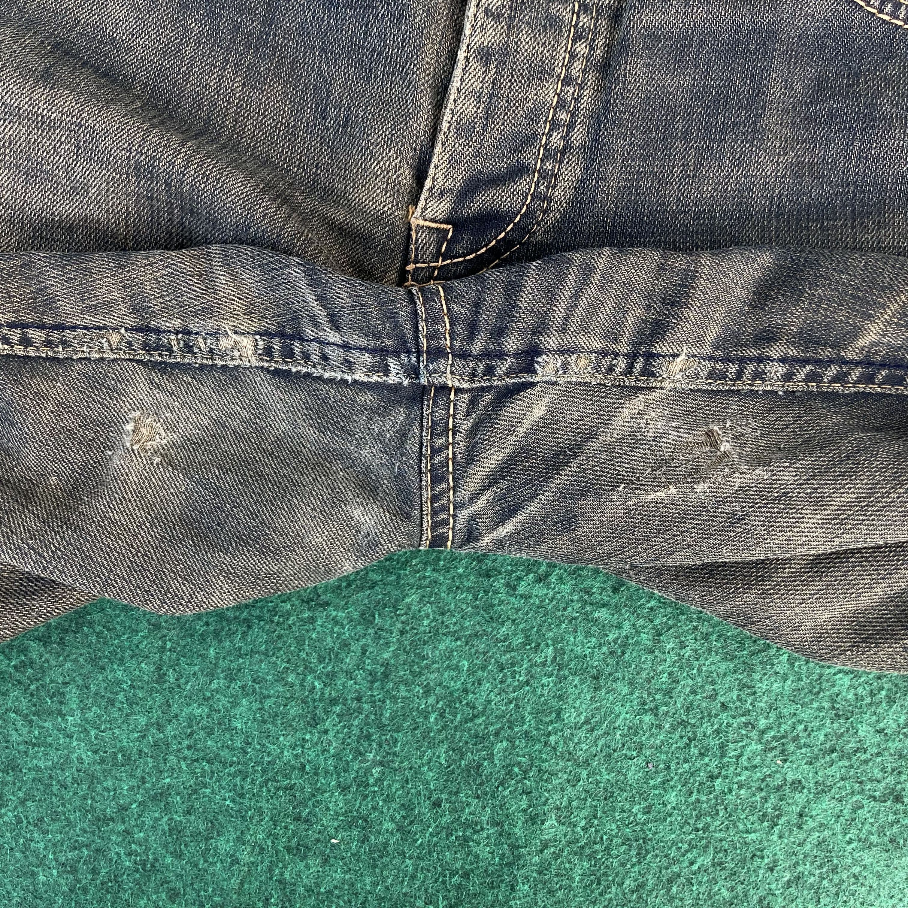 FCUK × French Connection Vtg Fcuk Jeans Flared Denim Ripped Flare Bootcut Jeans Size US 31 - 8 Thumbnail