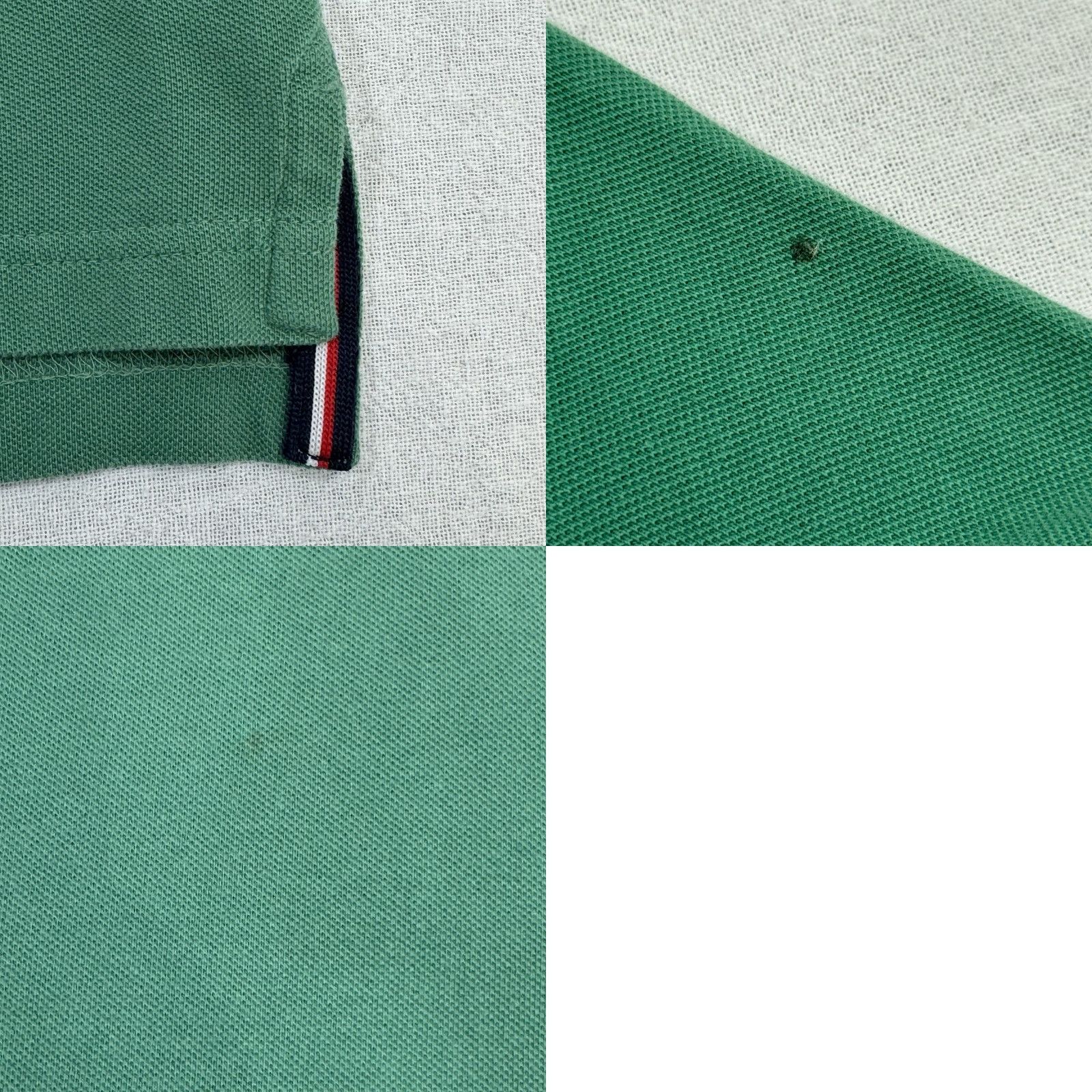 Tommy Hilfiger Tommy Hilfiger Polo Shirt Men’s Small Short Sleeve Green Rugby Preppy Pique Shirt Size US S / EU 44-46 / 1 - 8 Thumbnail
