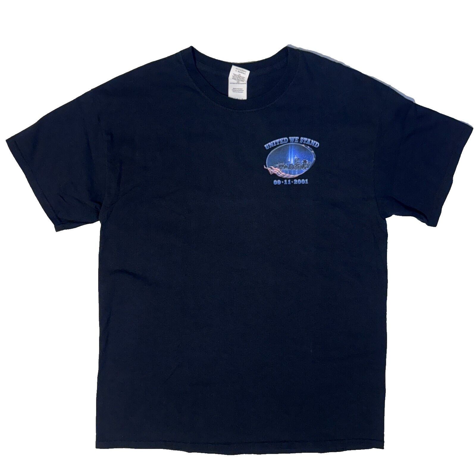 Gildan United We Stand 9/11 Freedom Is not Free American Bald Eagle Size US L / EU 52-54 / 3 - 2 Thumbnail