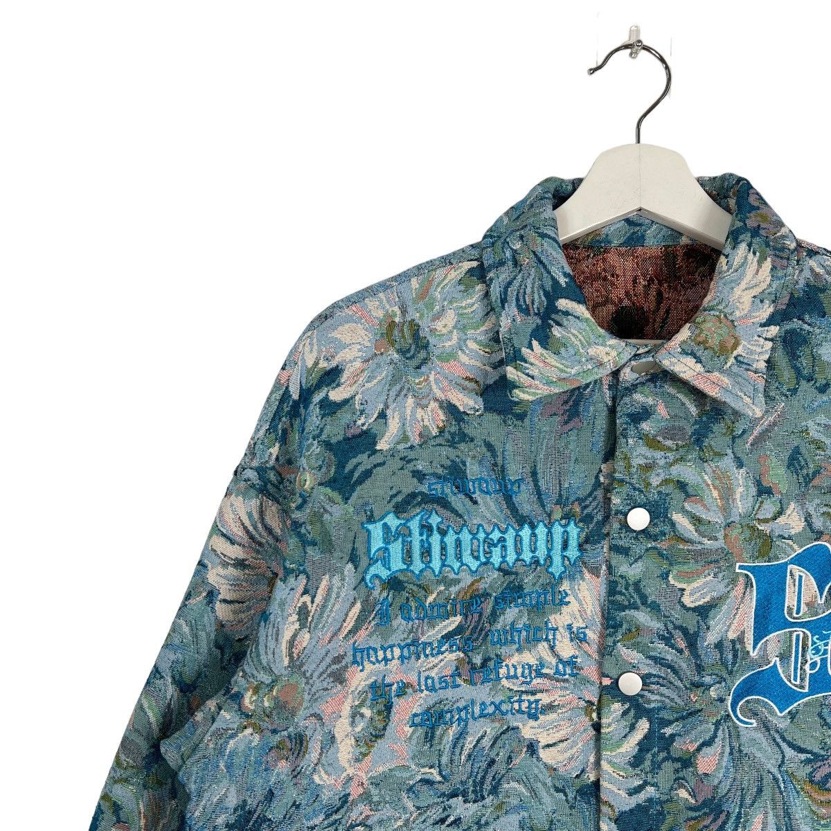 Japanese Brand 🔥 OVERFLOWER EMBROIDERY JACKET Size US L / EU 52-54 / 3 - 8 Thumbnail