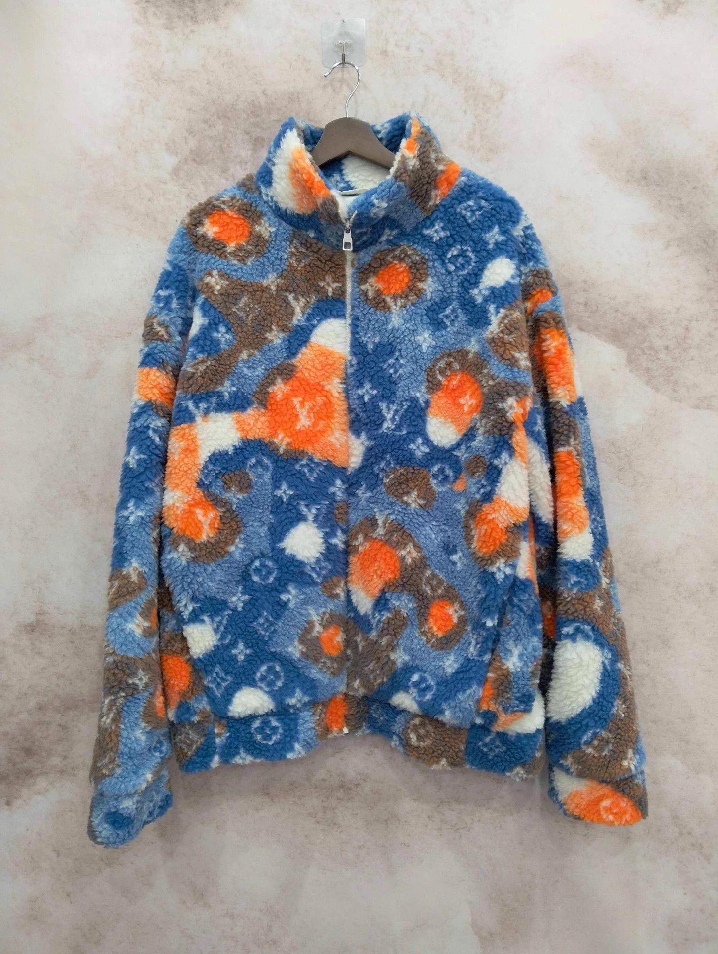 Louis Vuitton LV Logo jacquard velvet jacket Size US XXL / EU 58 / 5 - 1 Thumbnail