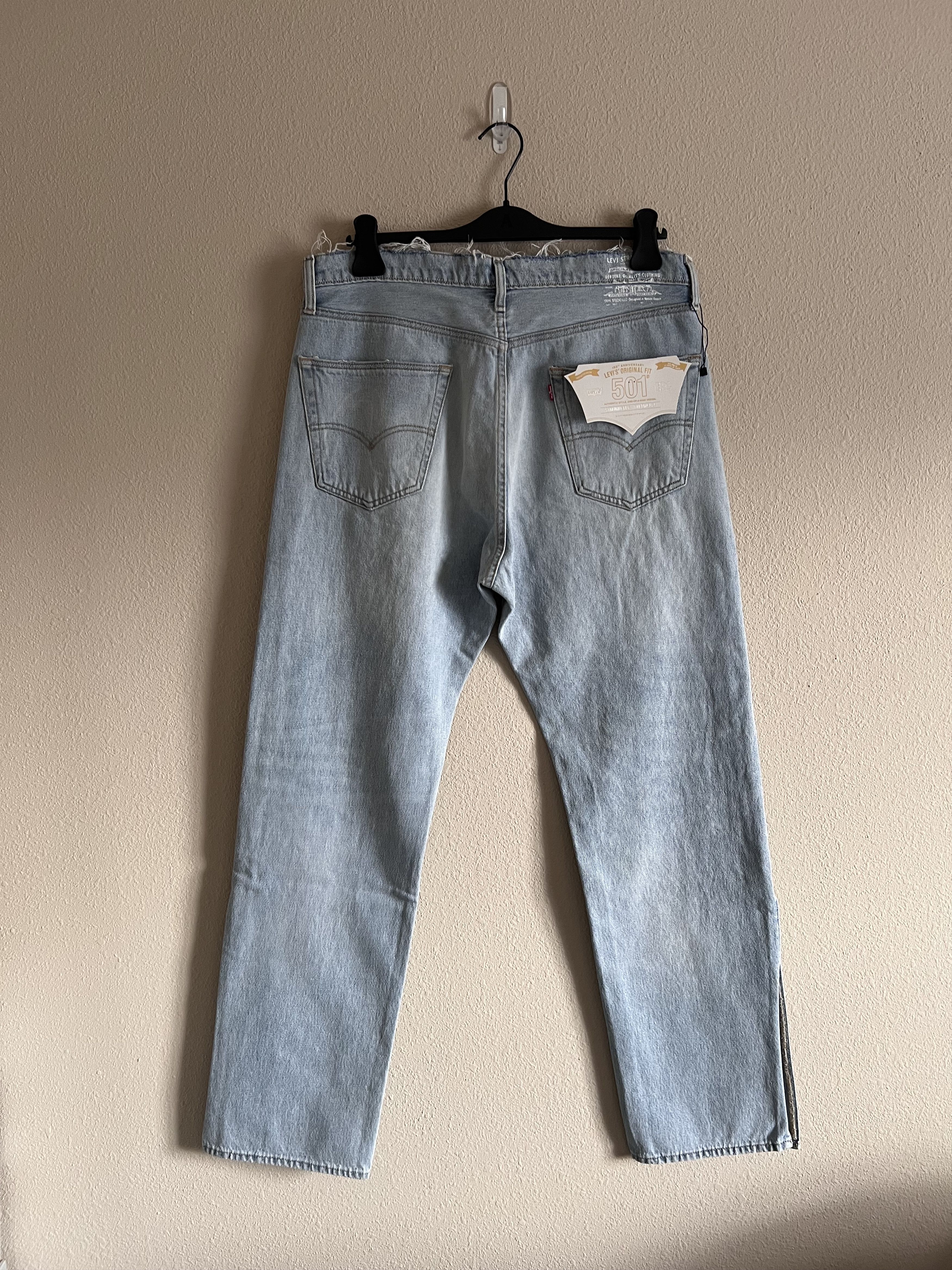 ERL × Levi's ERL Levi's 501 Light Wash Jeans Size US 30 / EU 46 - 5 Thumbnail