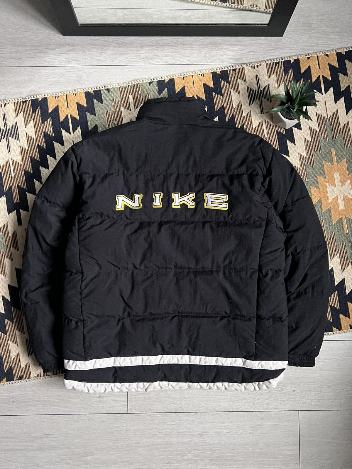 Nike Nike Vintage Y2k Two Side Puffer Reversible Down Jacket Size US M / EU 48-50 / 2 - 17 Thumbnail