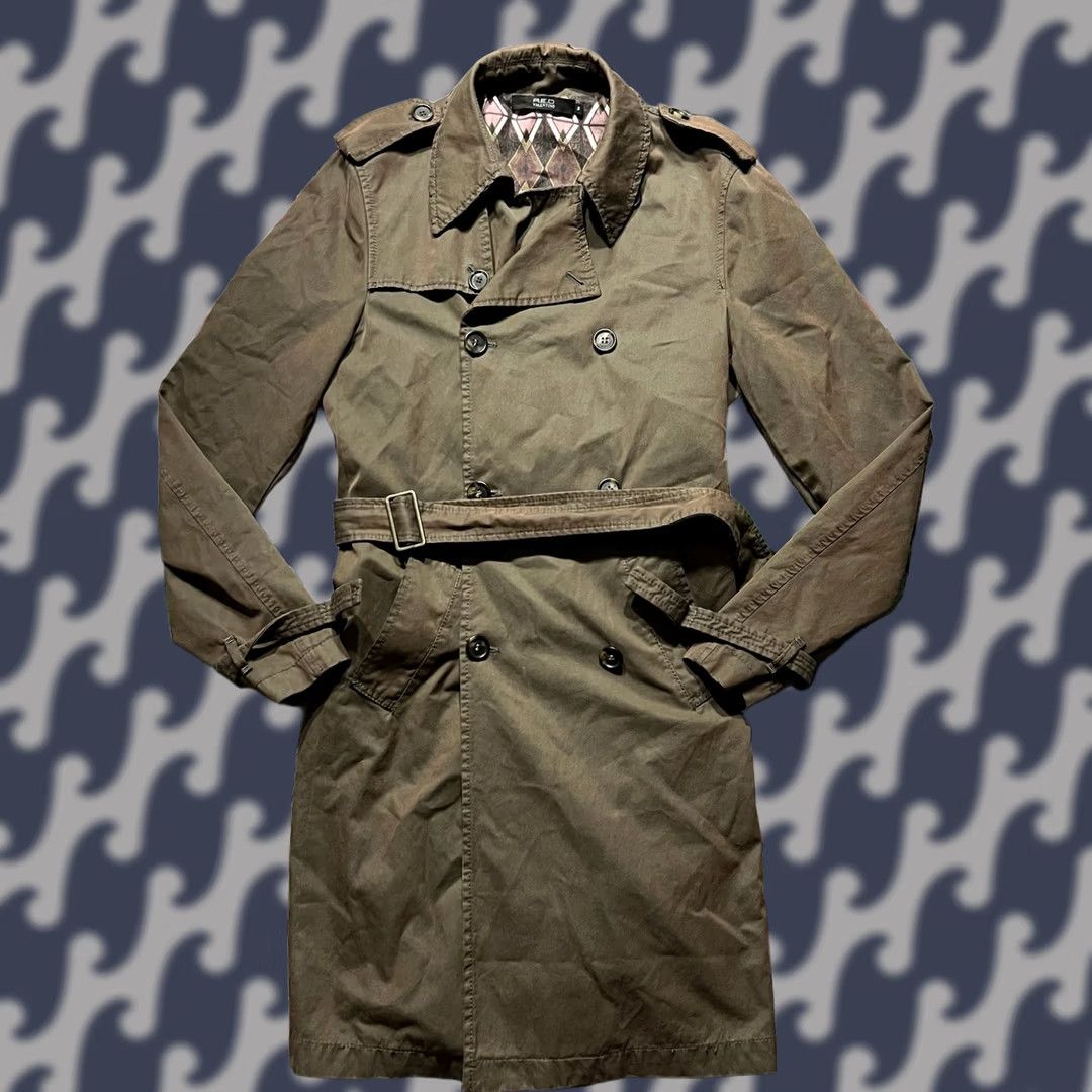 Valentino Valentino Trench Coat Womens Brown Belted Double Breasted Long Sleeve D8 Size XL / US 12-14 / IT 48-50 - 1 Thumbnail